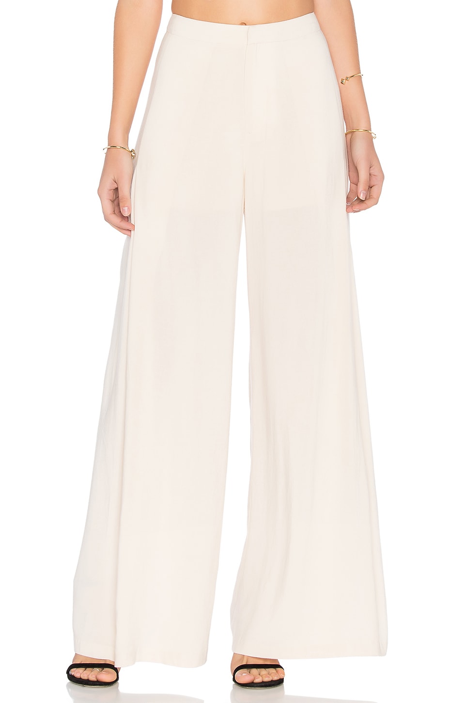 Endless Rose Pleated Pants in Ivory | REVOLVE