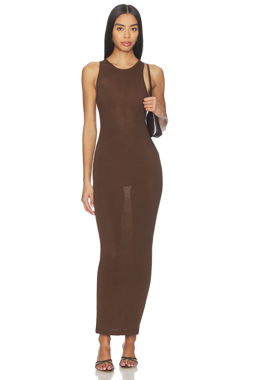 entire studios brown dress ENTIRE STUDIOS Draped Dress, Women's, Brown