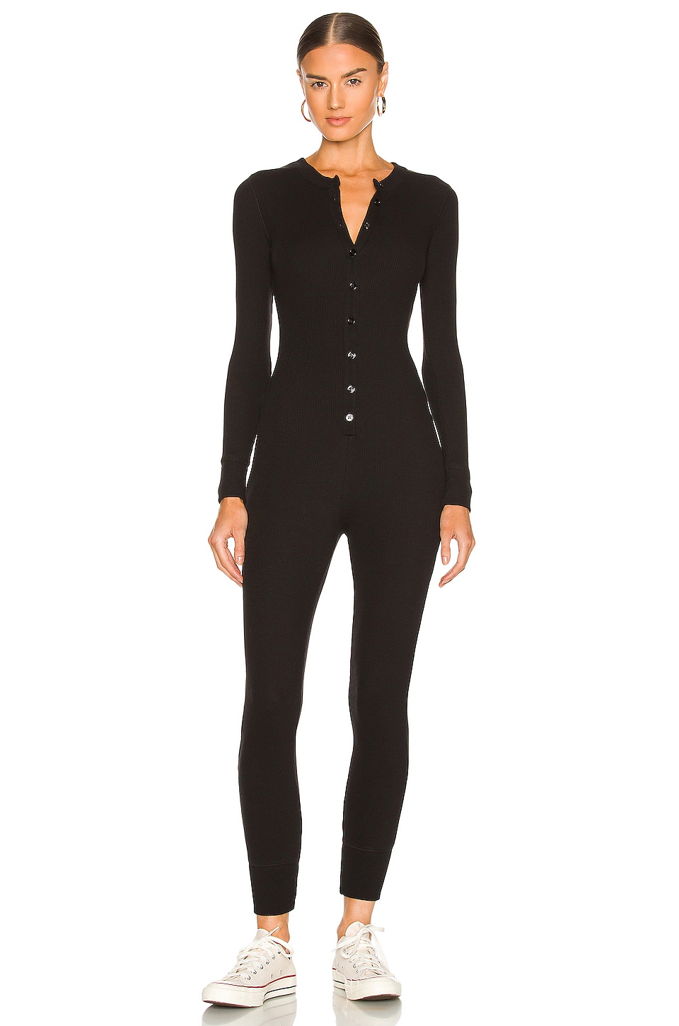 Enza Costa Thermal Uni in Black | REVOLVE