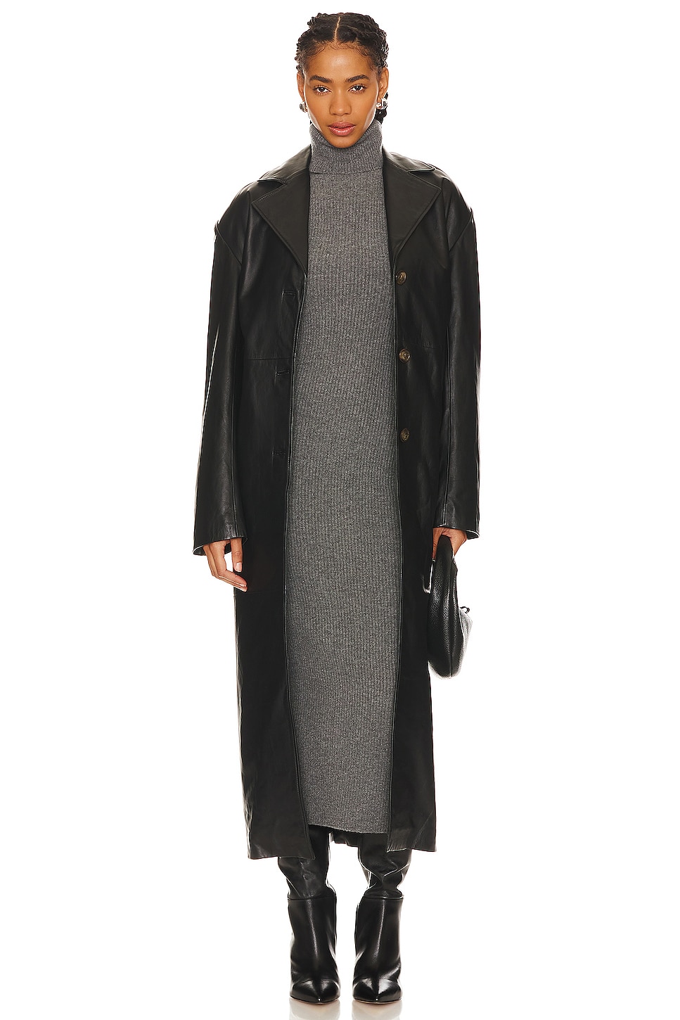 SEMICOUTURE 売れ筋商品|||セミクチュール ニット&セーター アウター レディース Turtlenecks Grey Textured Silk Weave Shawl Collar Jacket | EILEEN FISHER