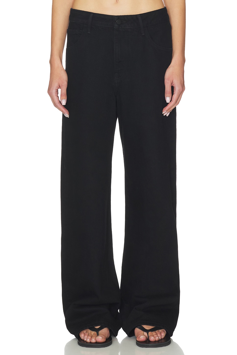 Relaxed Straight Leg Jean