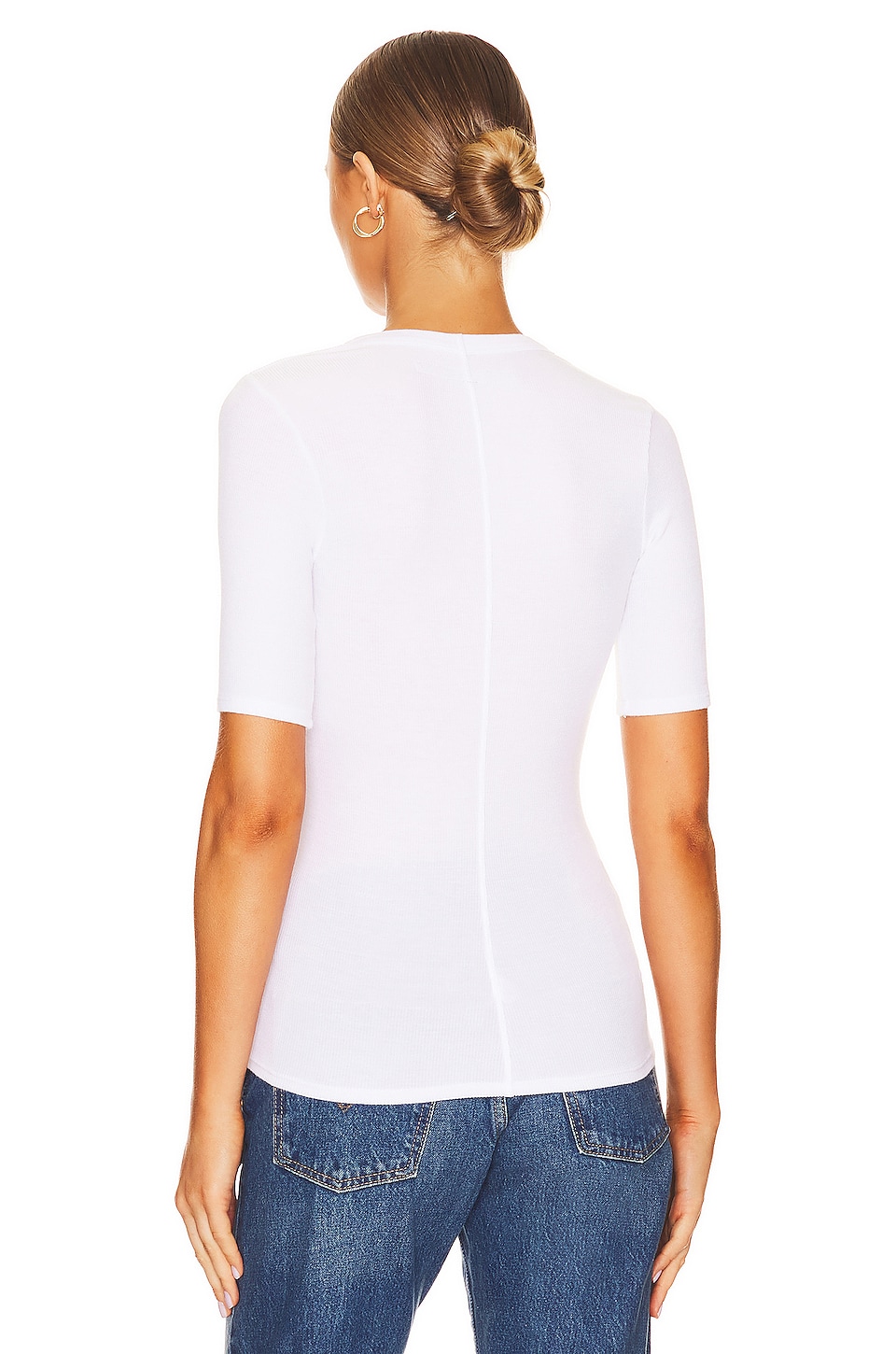 Enza Costa Half Sleeve Top