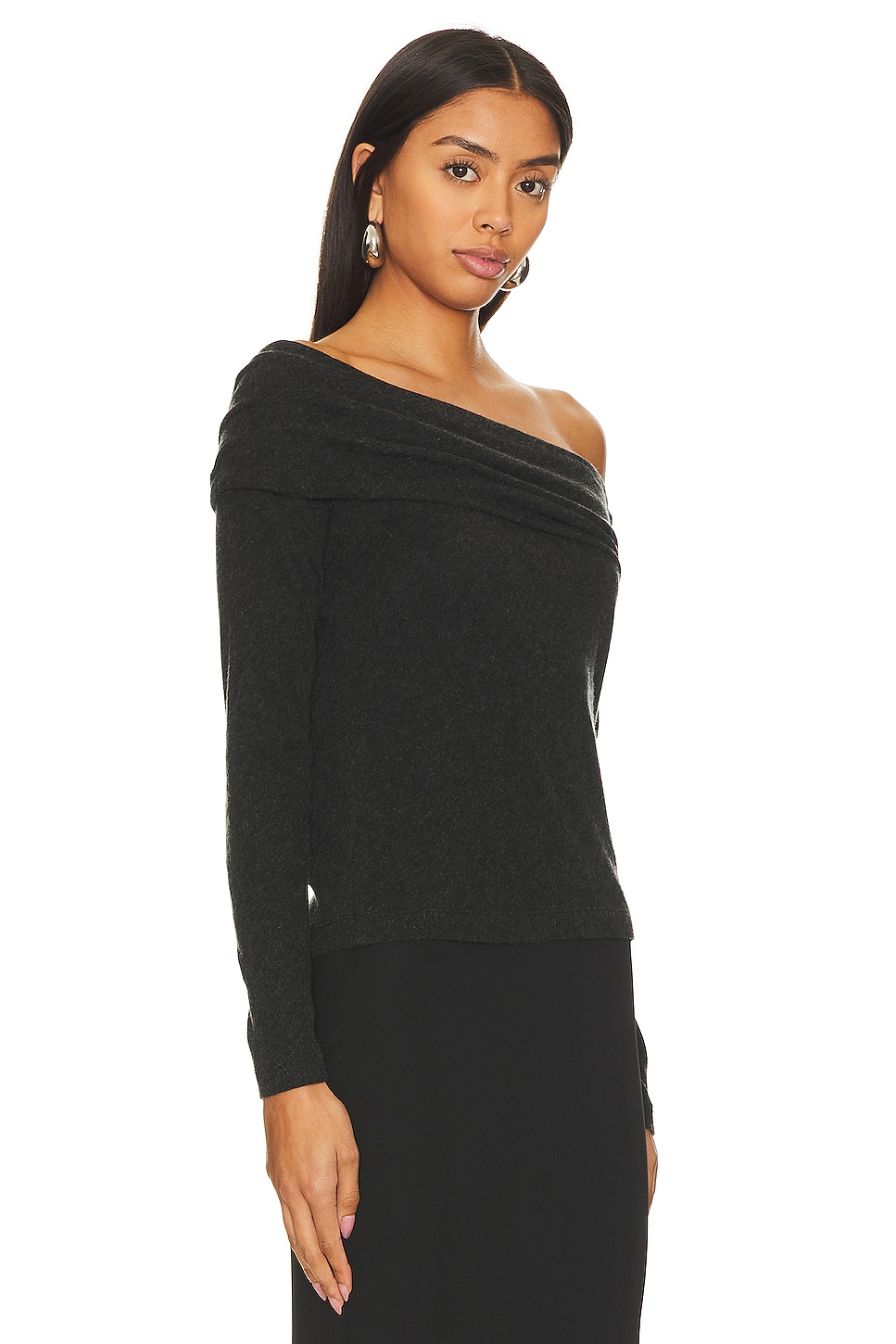 Enza Costa Cashmere One-shoulder Top thumbnail
