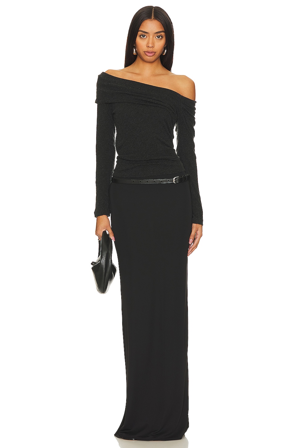 Enza Costa Cashmere One-shoulder Top thumbnail
