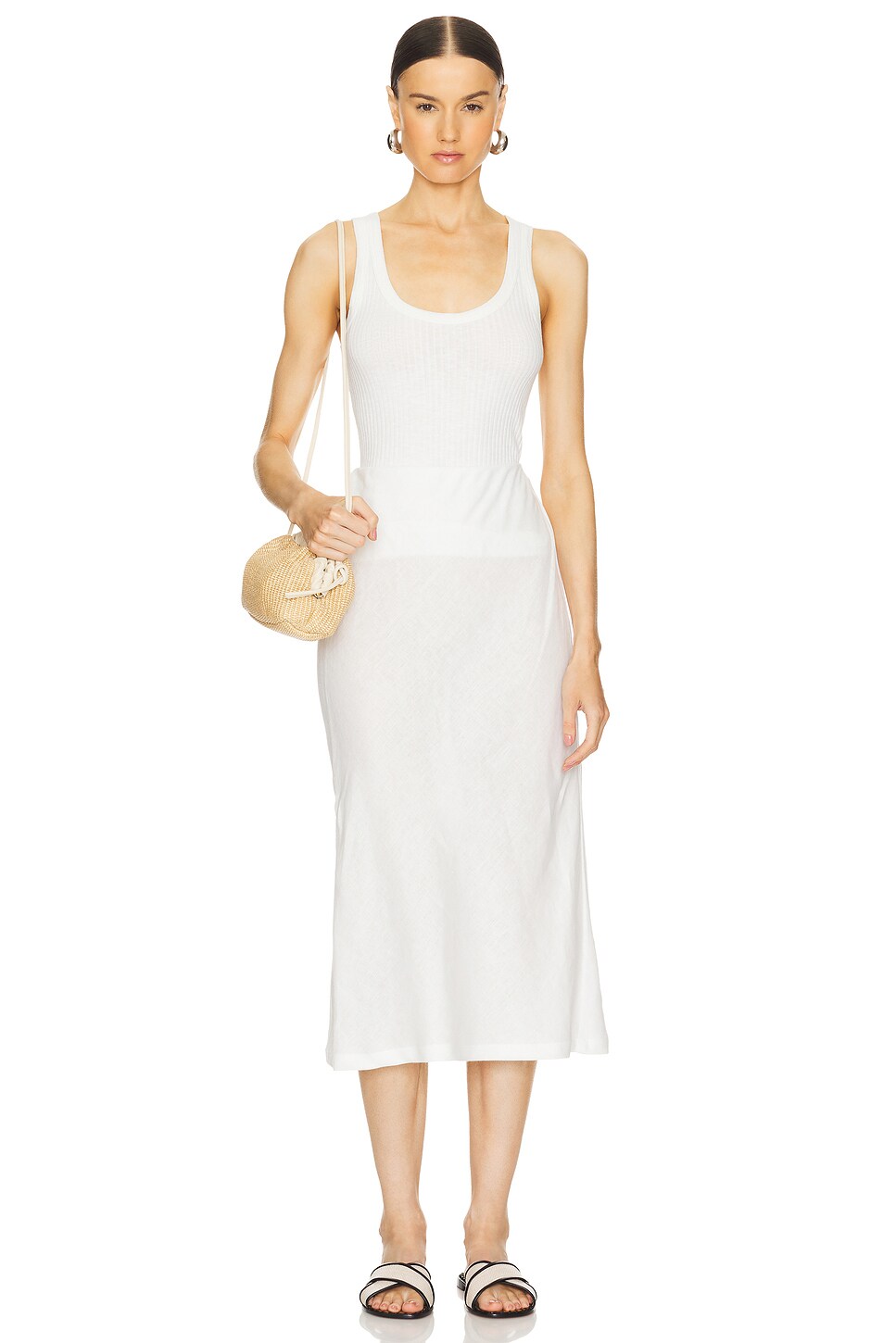 Enza Costa Military Rib Bold Tank