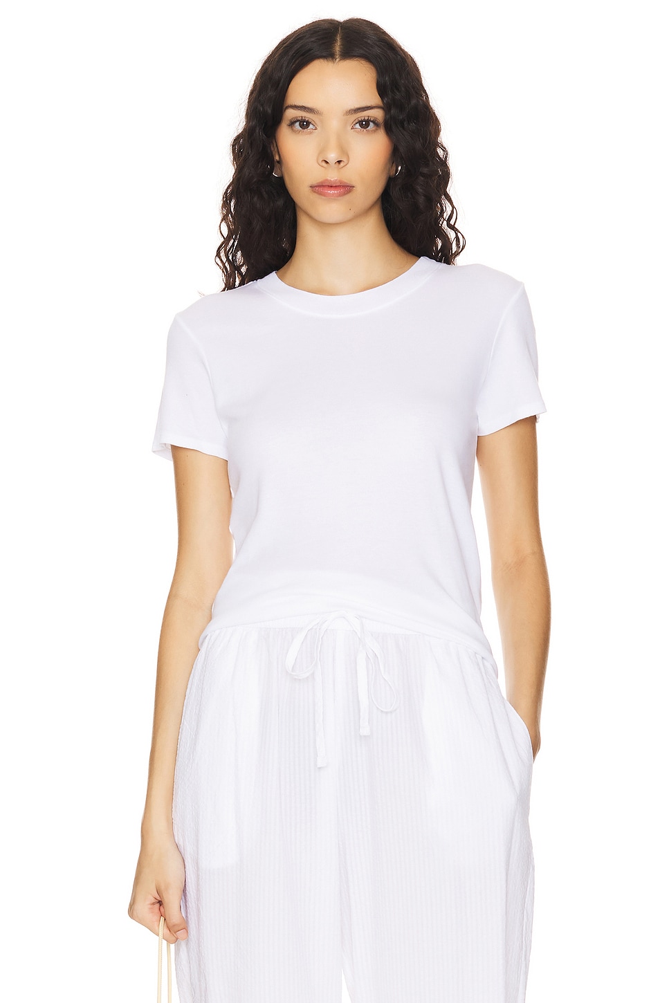 Enza Costa Supima Cotton Perfect Tee