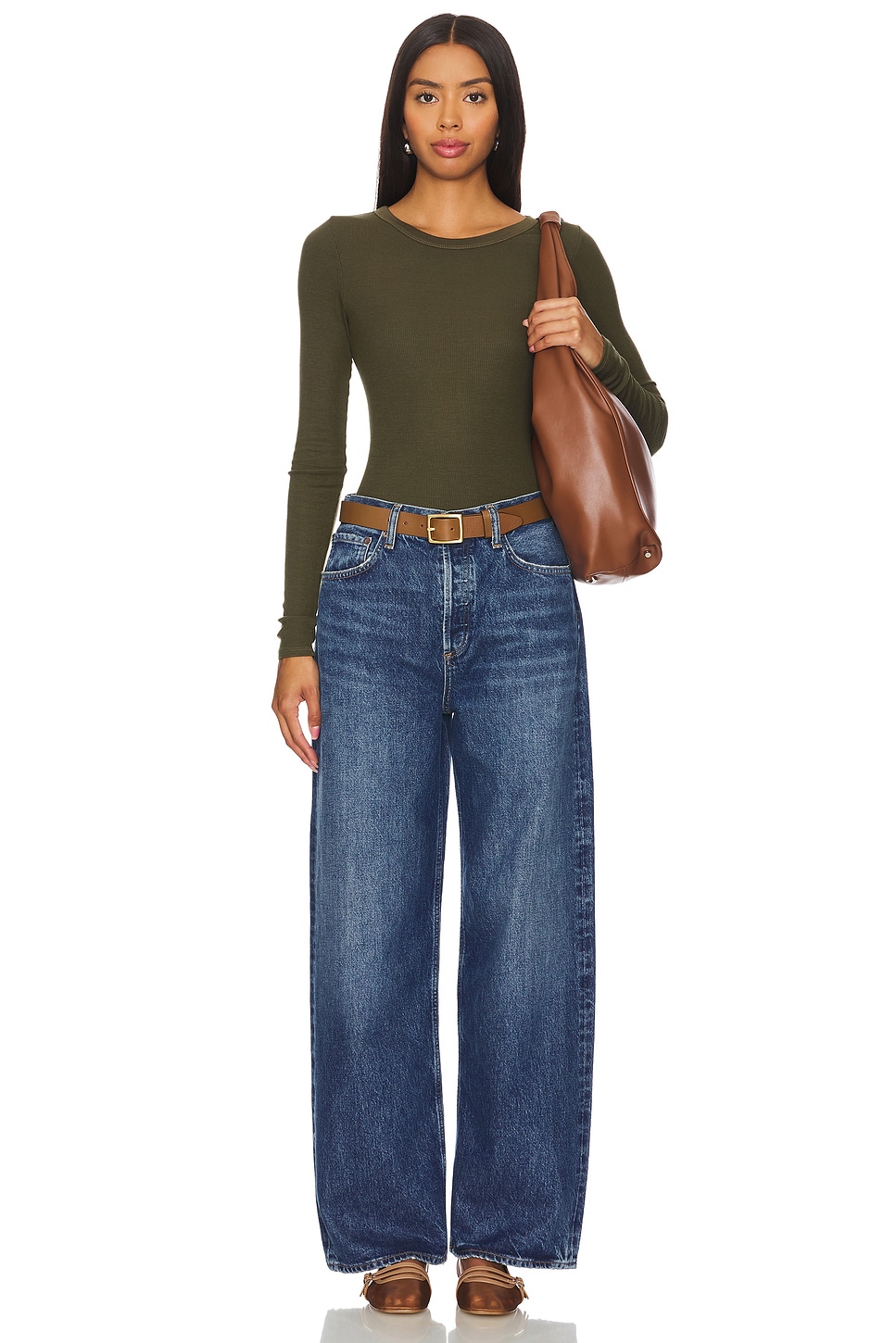 クルーネックTシャツ