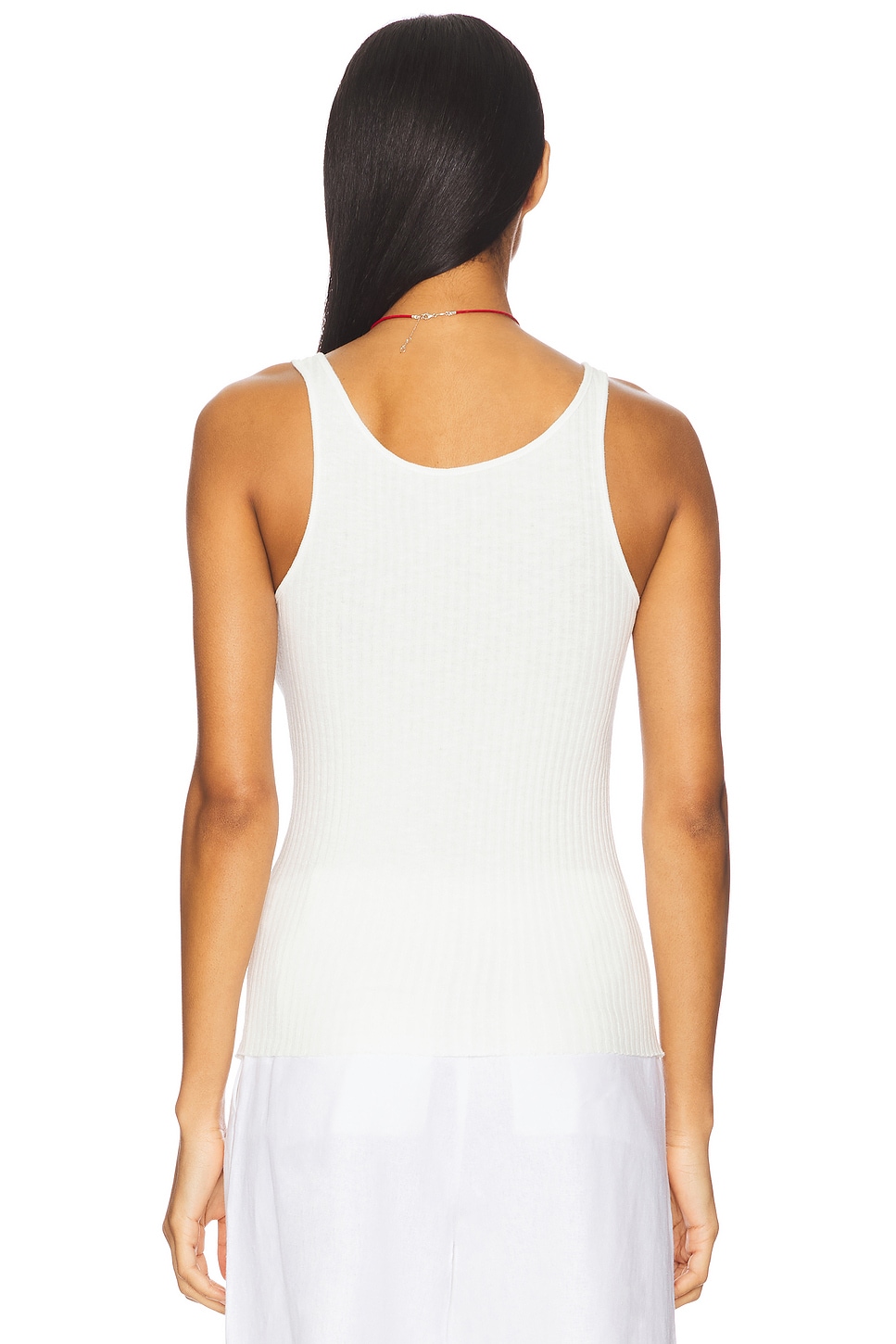 Enza Costa Military Rib Slim Tank Top thumbnail