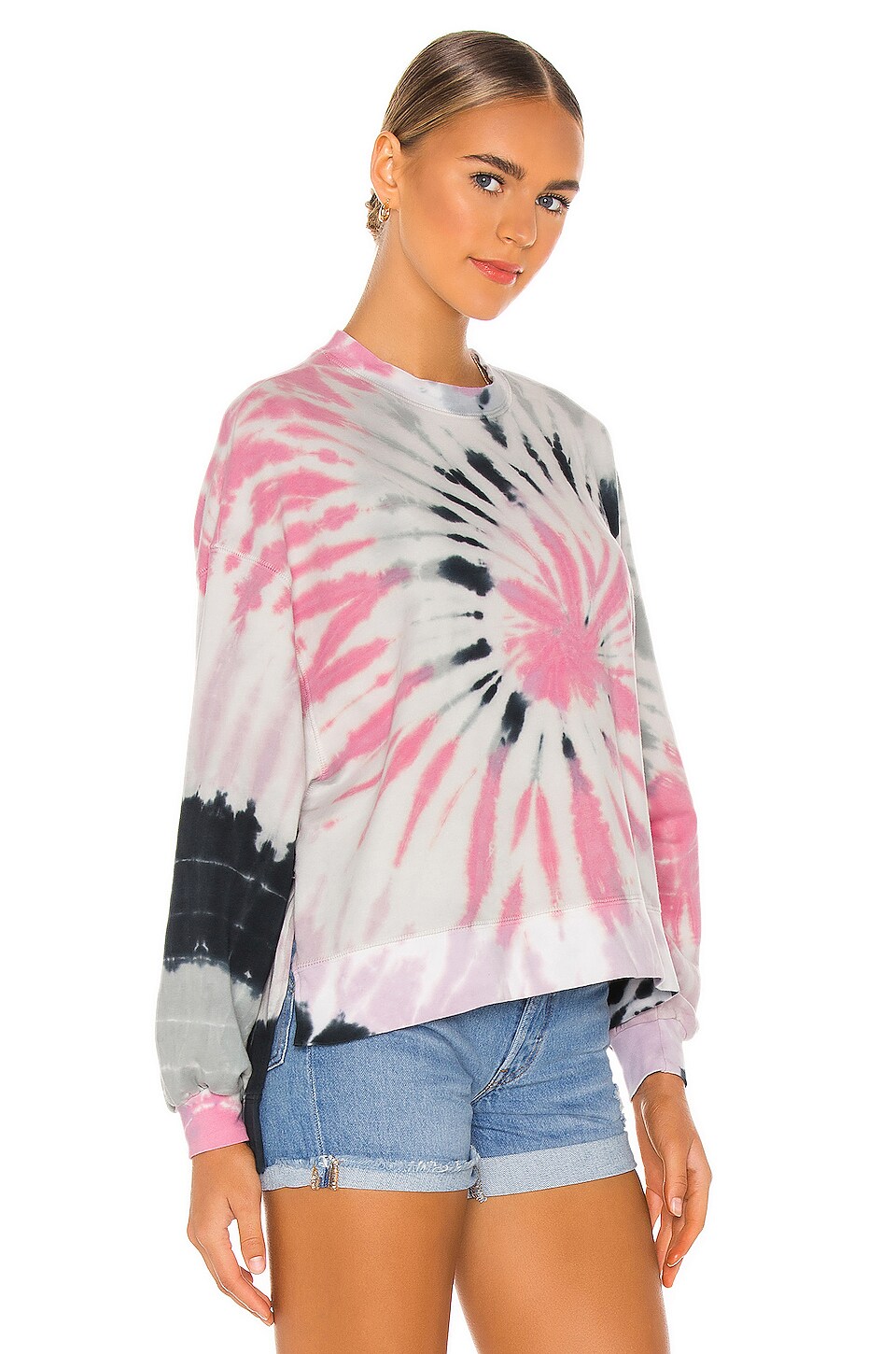 Electric & Rose Neil Sweatshirt in Wildrose & Savannah Wash REVOLVE