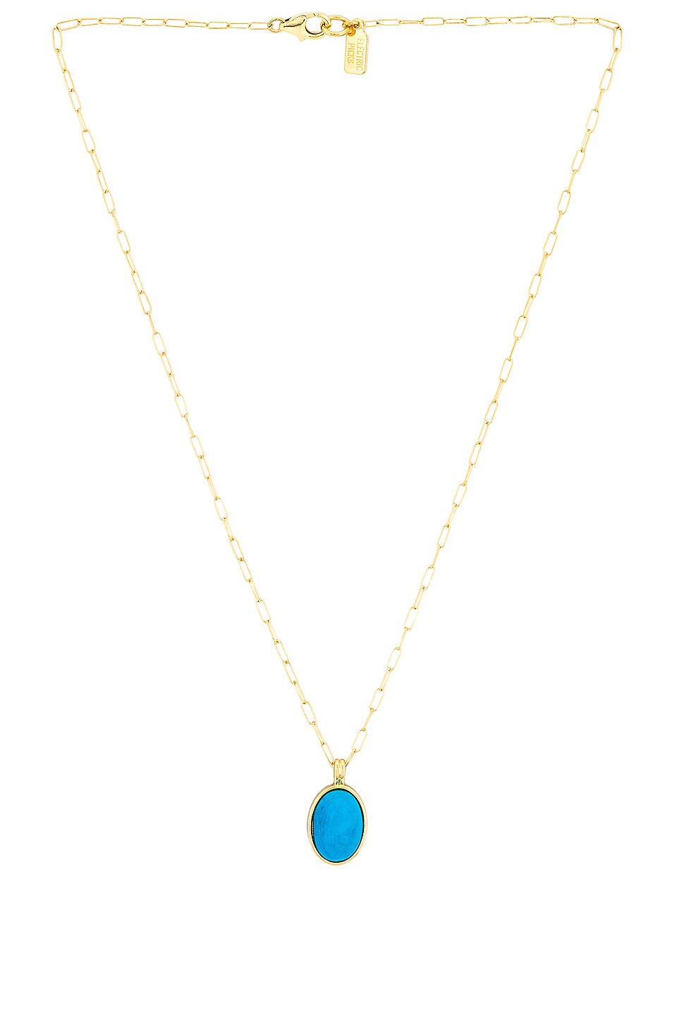 Electric Picks Jewelry Azure Necklace in Gold REVOLVE