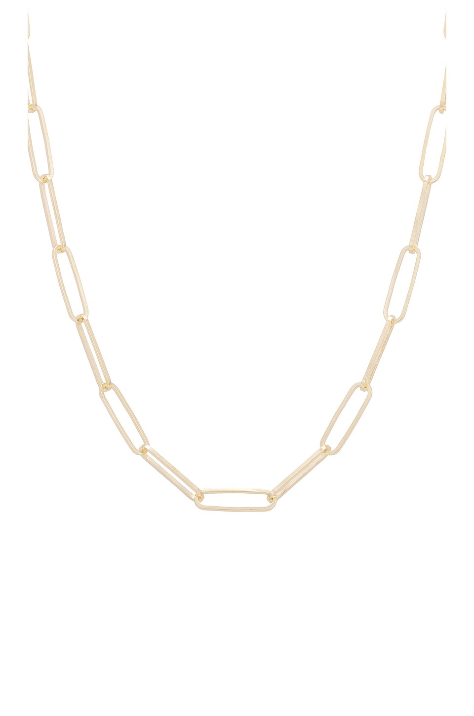 Electric Picks Jewelry Link Necklace in Gold