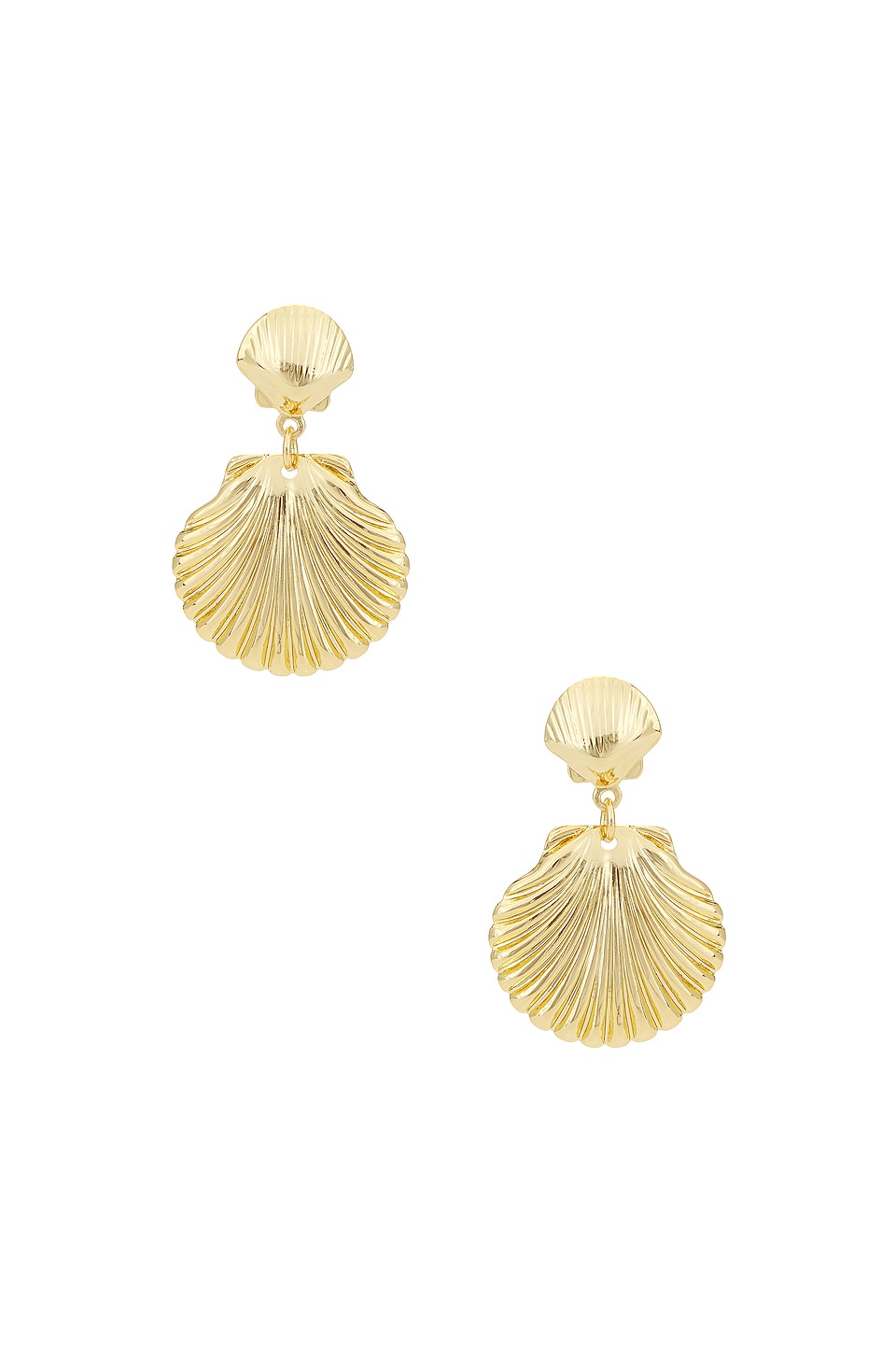 Electric Picks Jewelry Sally Shell Earring in Gold REVOLVE