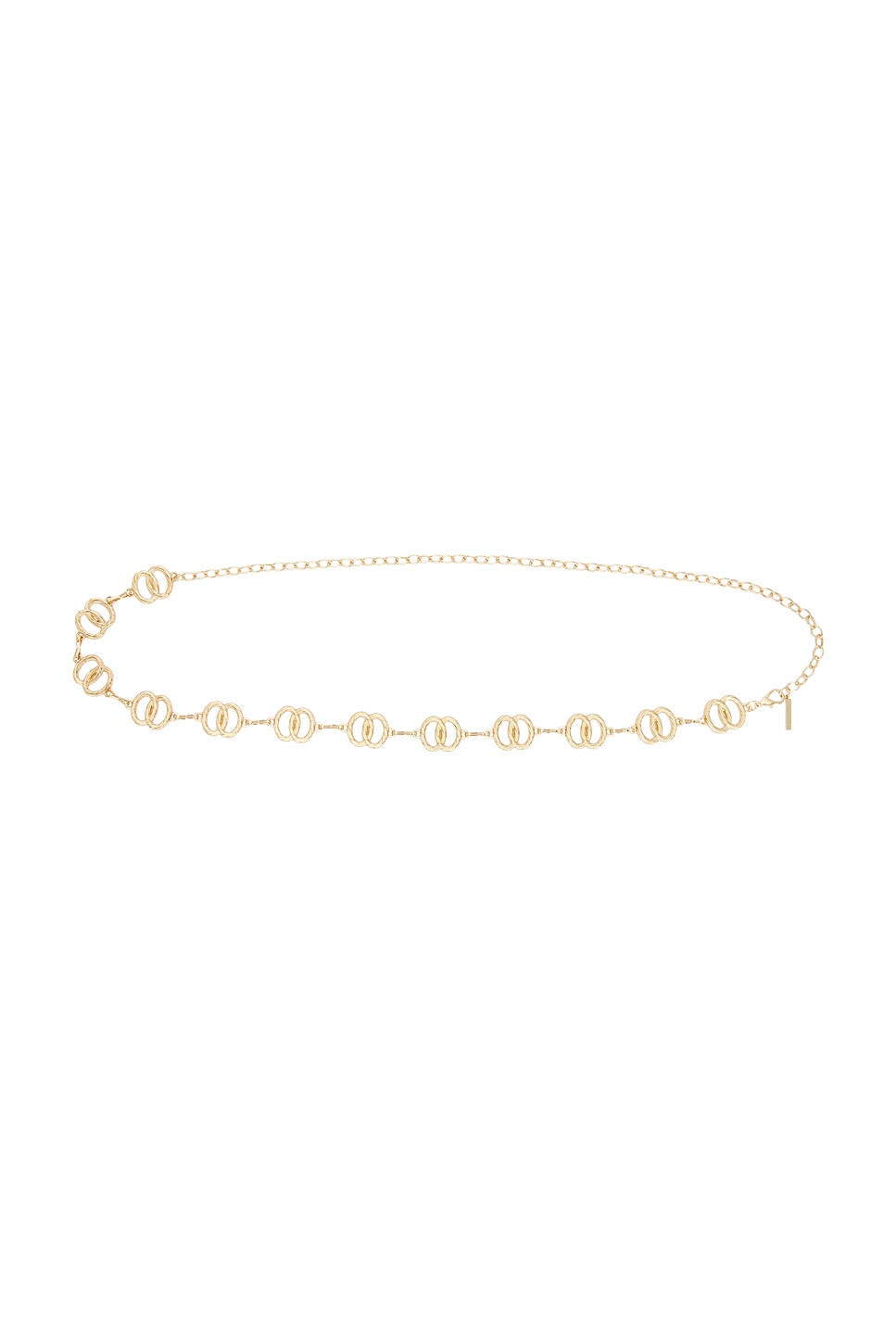 Double Circle Link Chain Belt