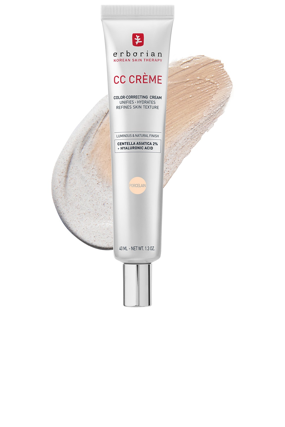 CC Cream Color-Corrector With Korean 2% Centella Asiatica & Hyaluronic Acid
