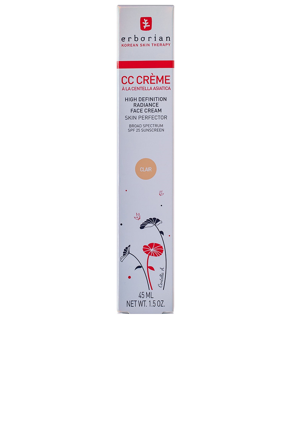 Shop Erborian Cc Cream Radiance Color Corrector Broad Spectrum Spf 25 In Beauty: Na