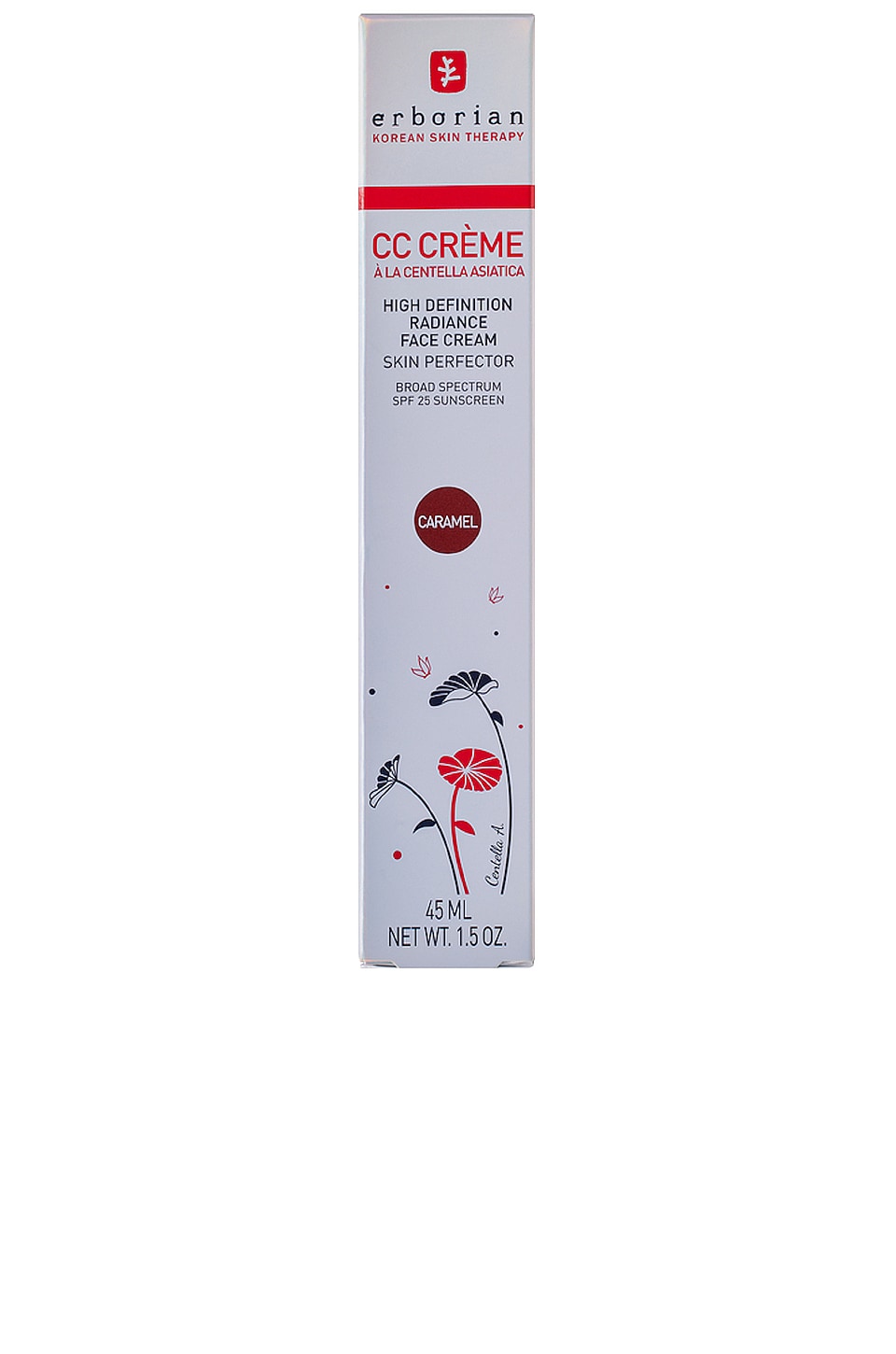 Shop Erborian Cc Cream Radiance Color Corrector Broad Spectrum Spf 25 In Caramel