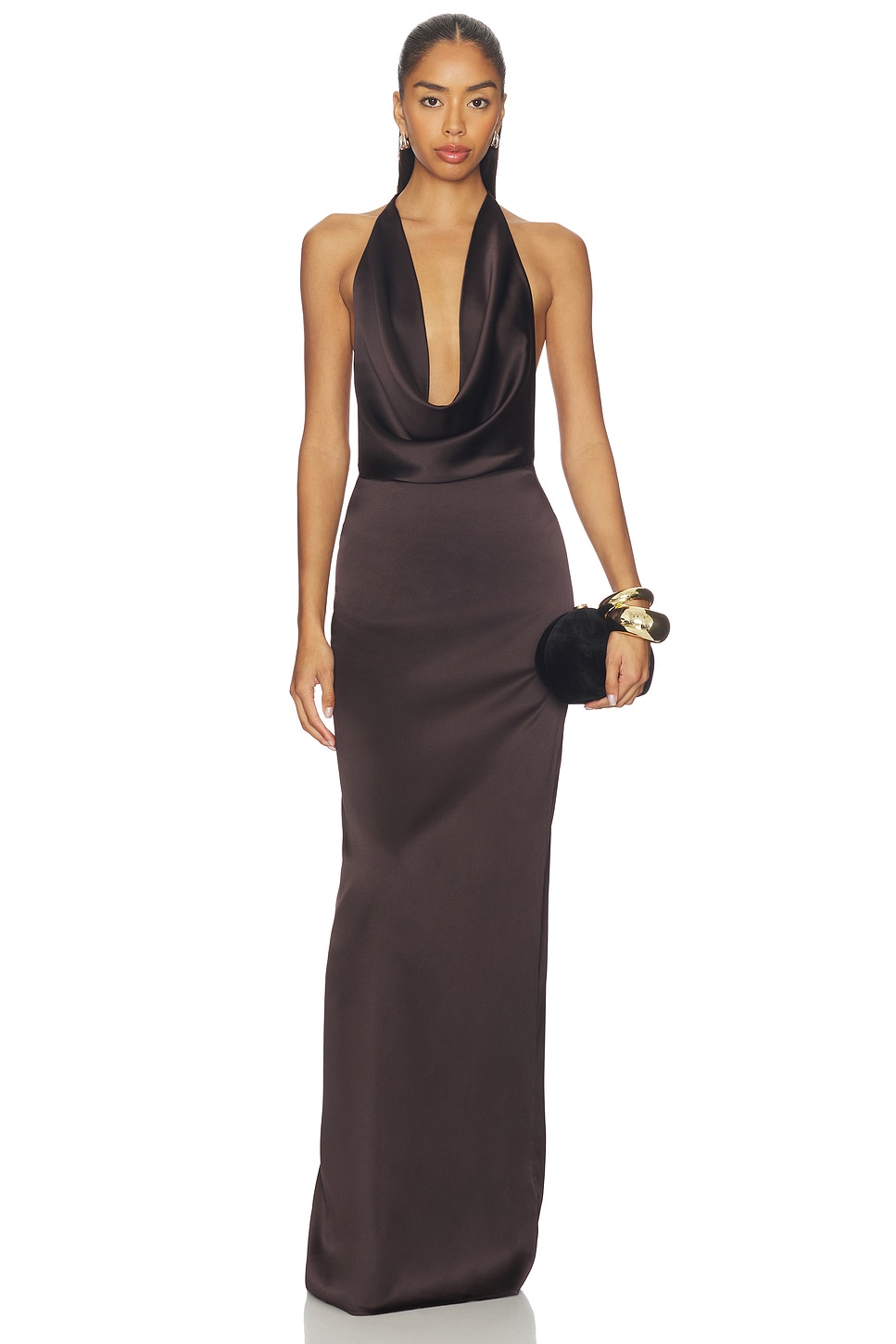 chinese dress ladies Eterne - Halter Maxi Dress main image 1
