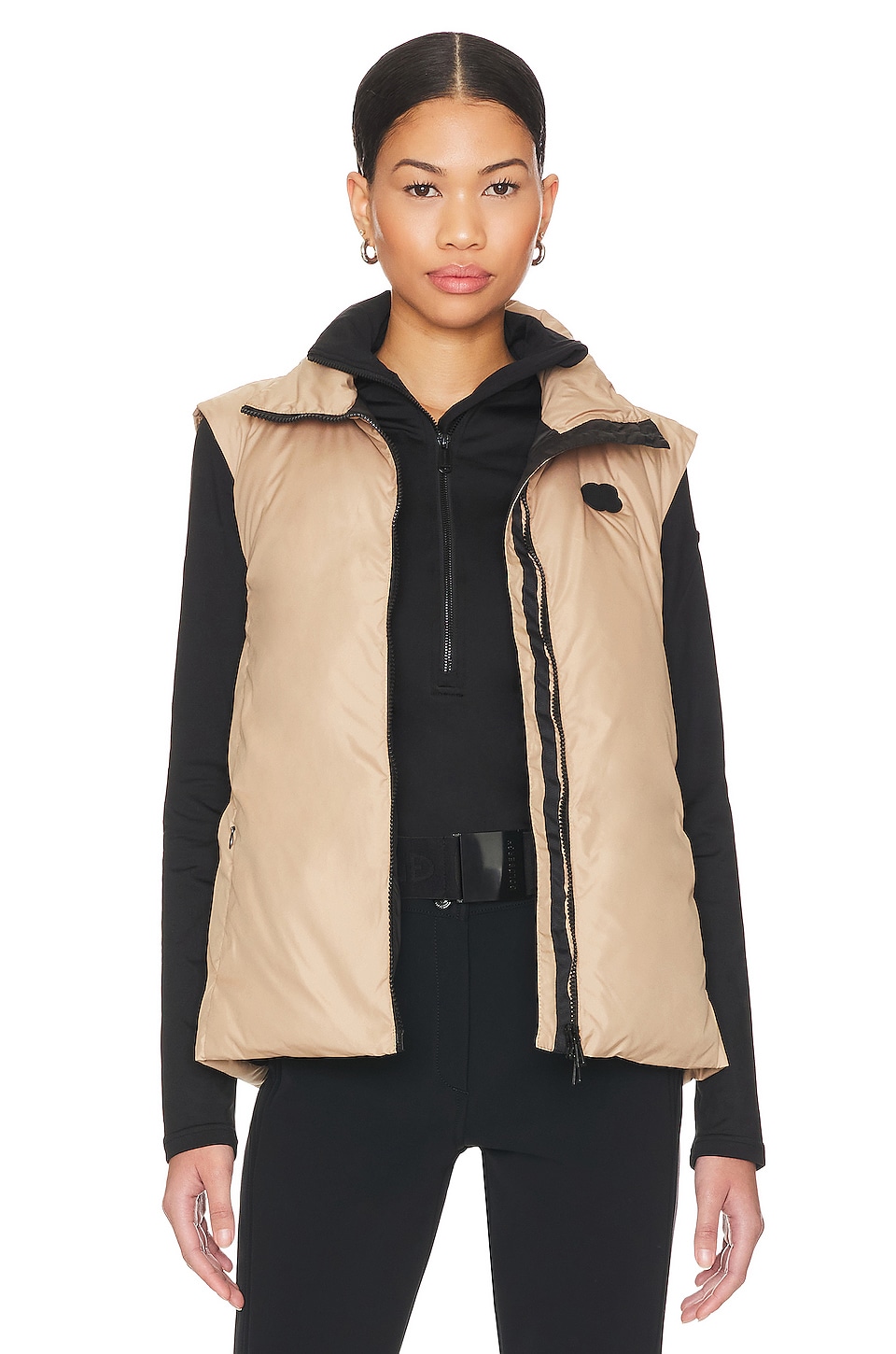 Erin Snow Nix Vest in Sand