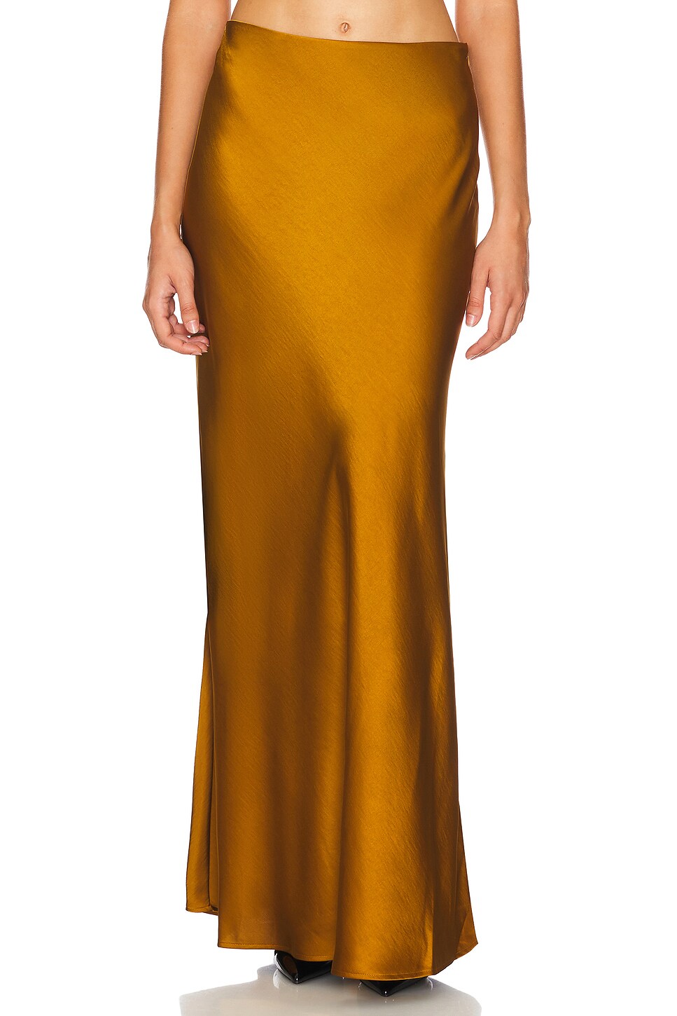 Essentiel Antwerp Giada Maxi Length Skirt in Toffee | REVOLVE