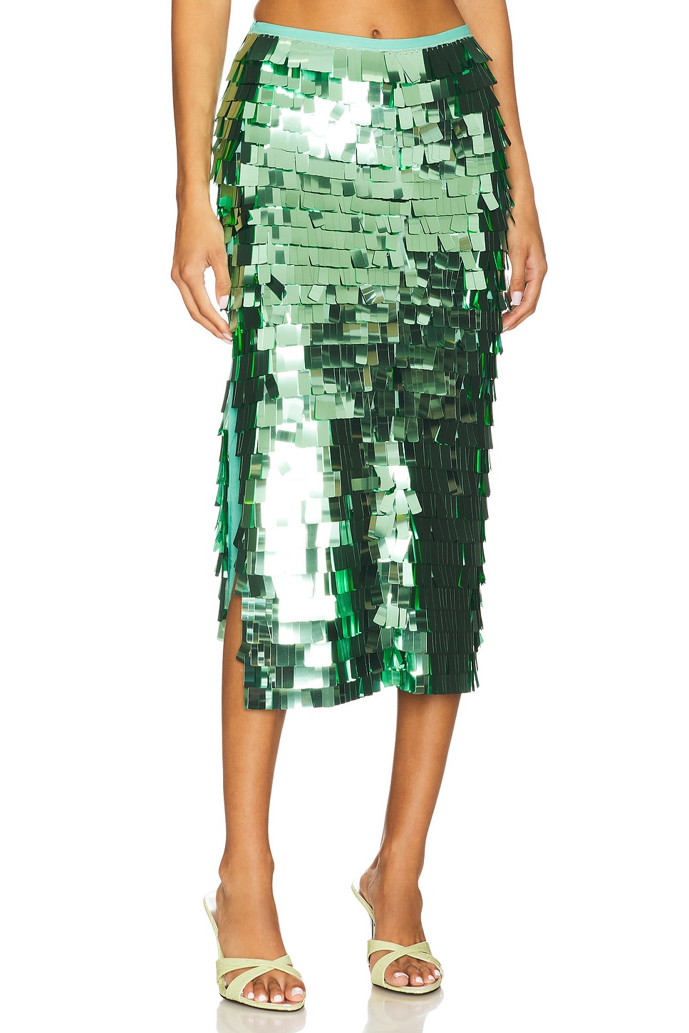 Ihoed Sequin Pencil Skirt
