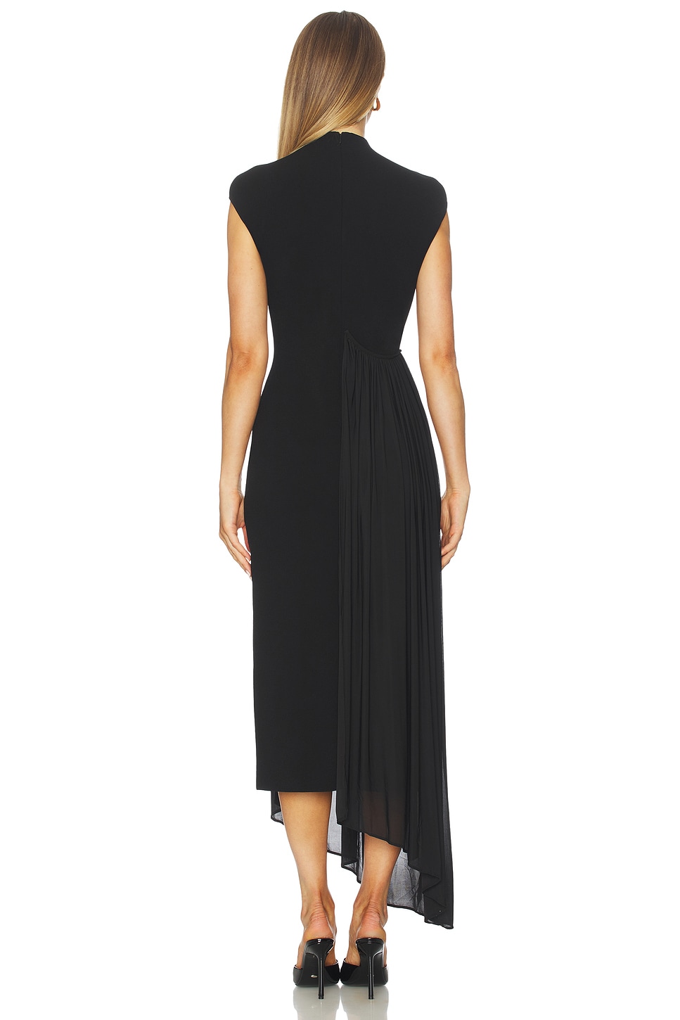 Francis Knit Combo Midi Dress