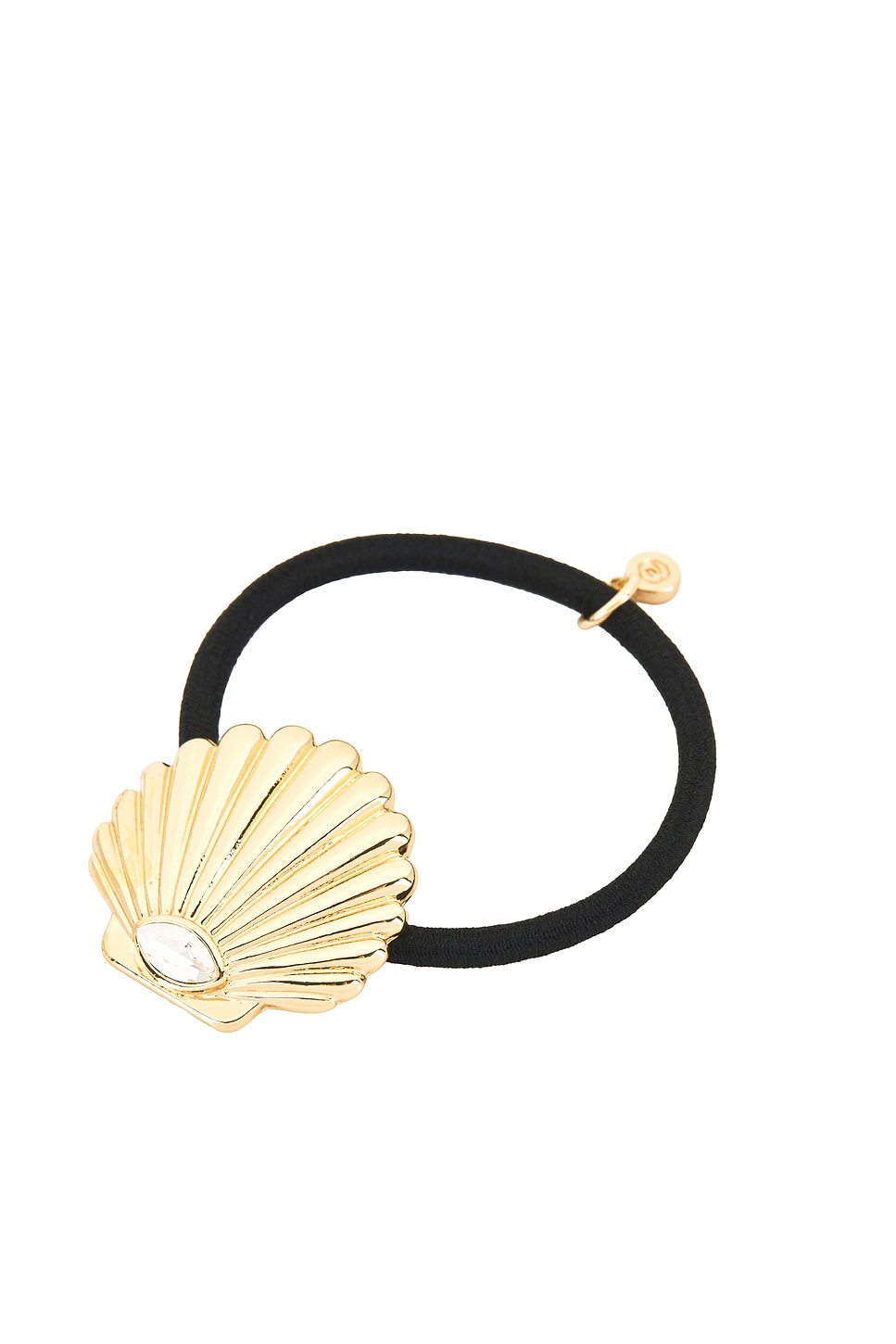 Scallop Crystal Hairtie