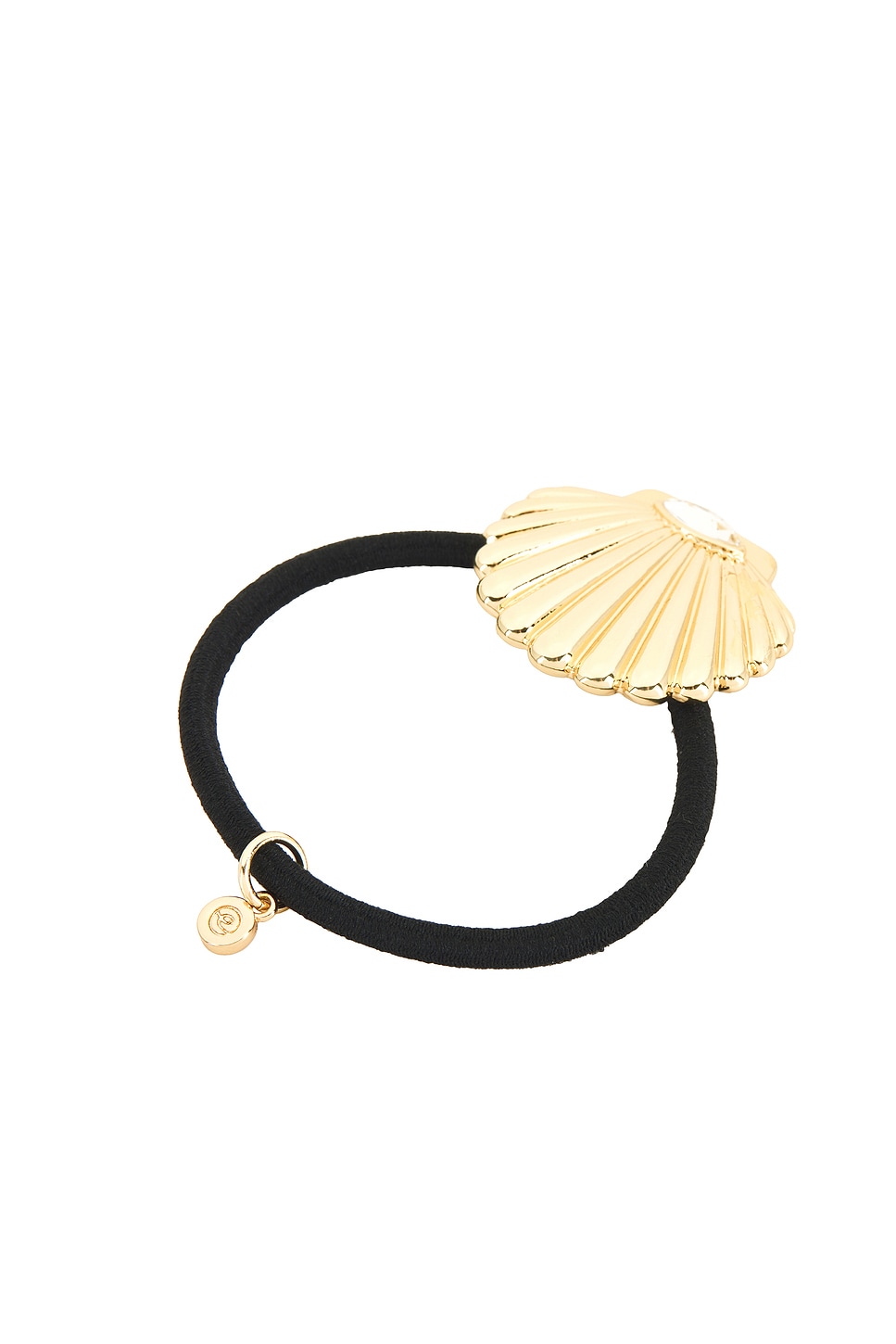 Scallop Crystal Hairtie - Thumbnail 2