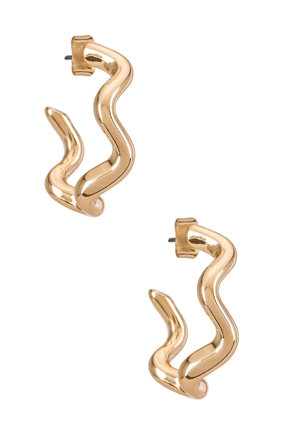 Image 1 of Reign Hoop Earring in Gold