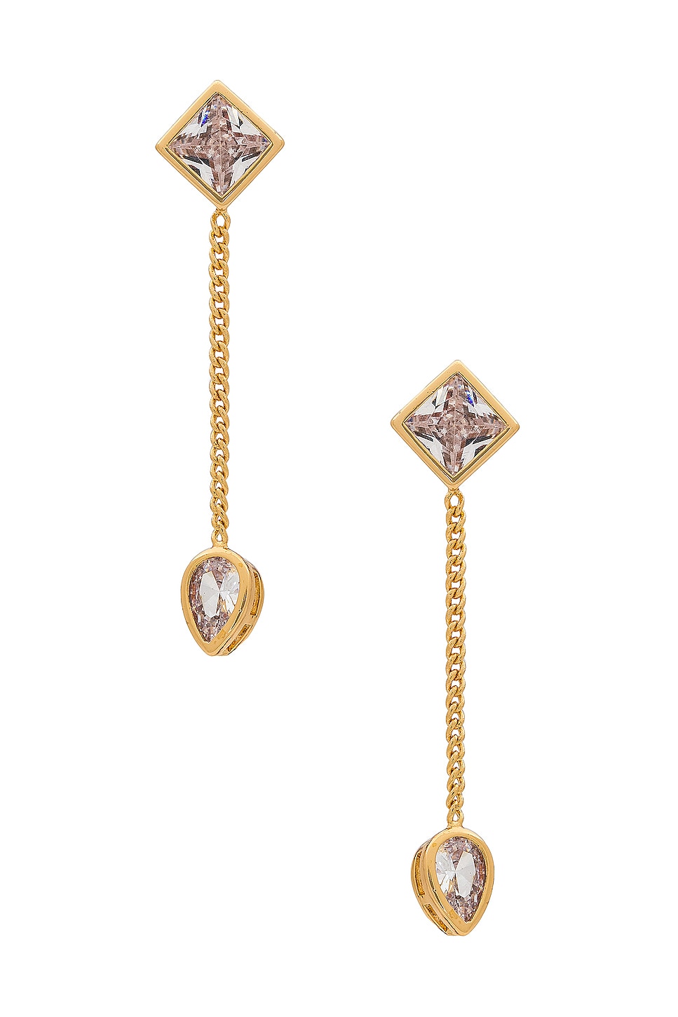 Ettika double hot sale drop earrings