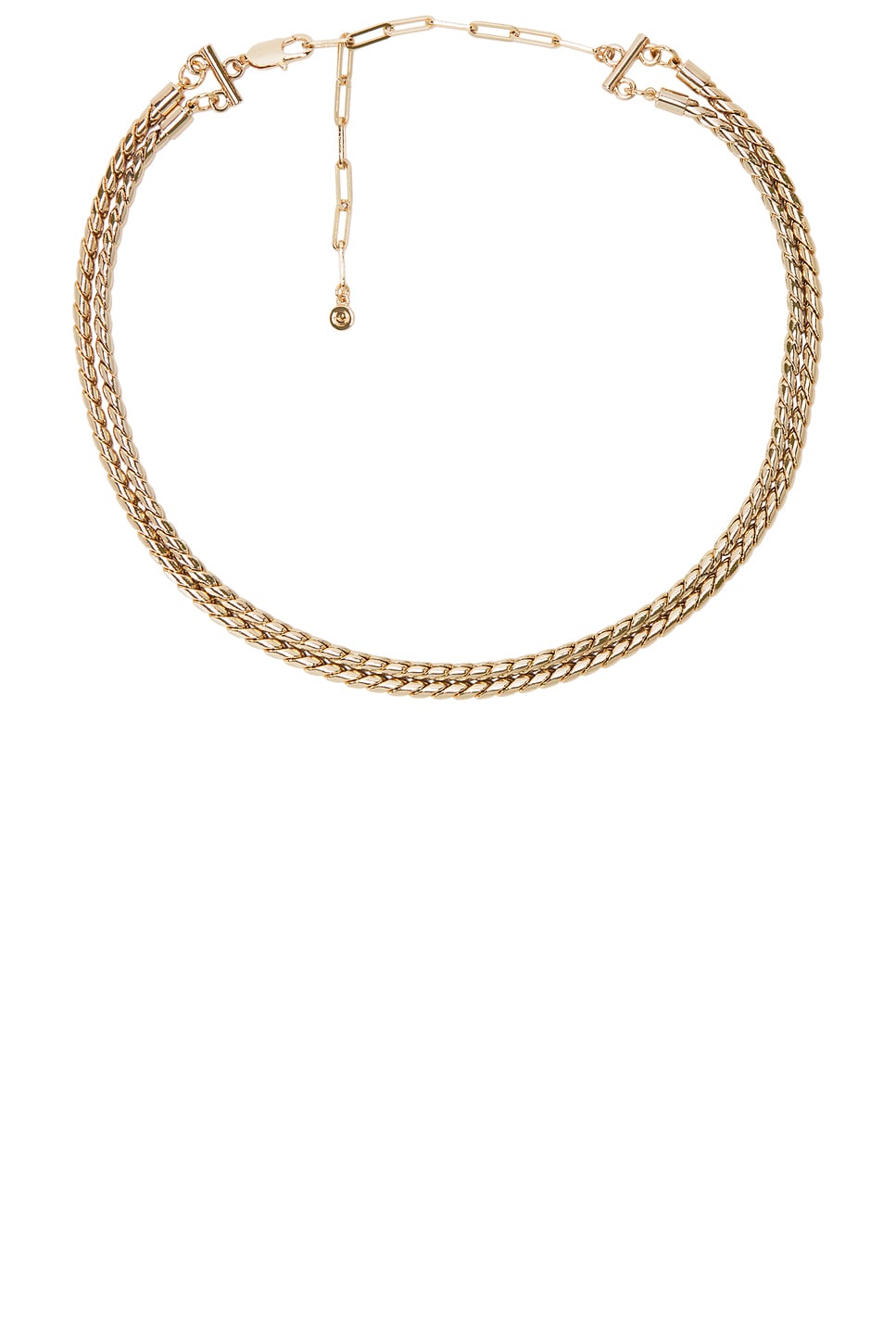 Double Twisted Rope Chain Necklace