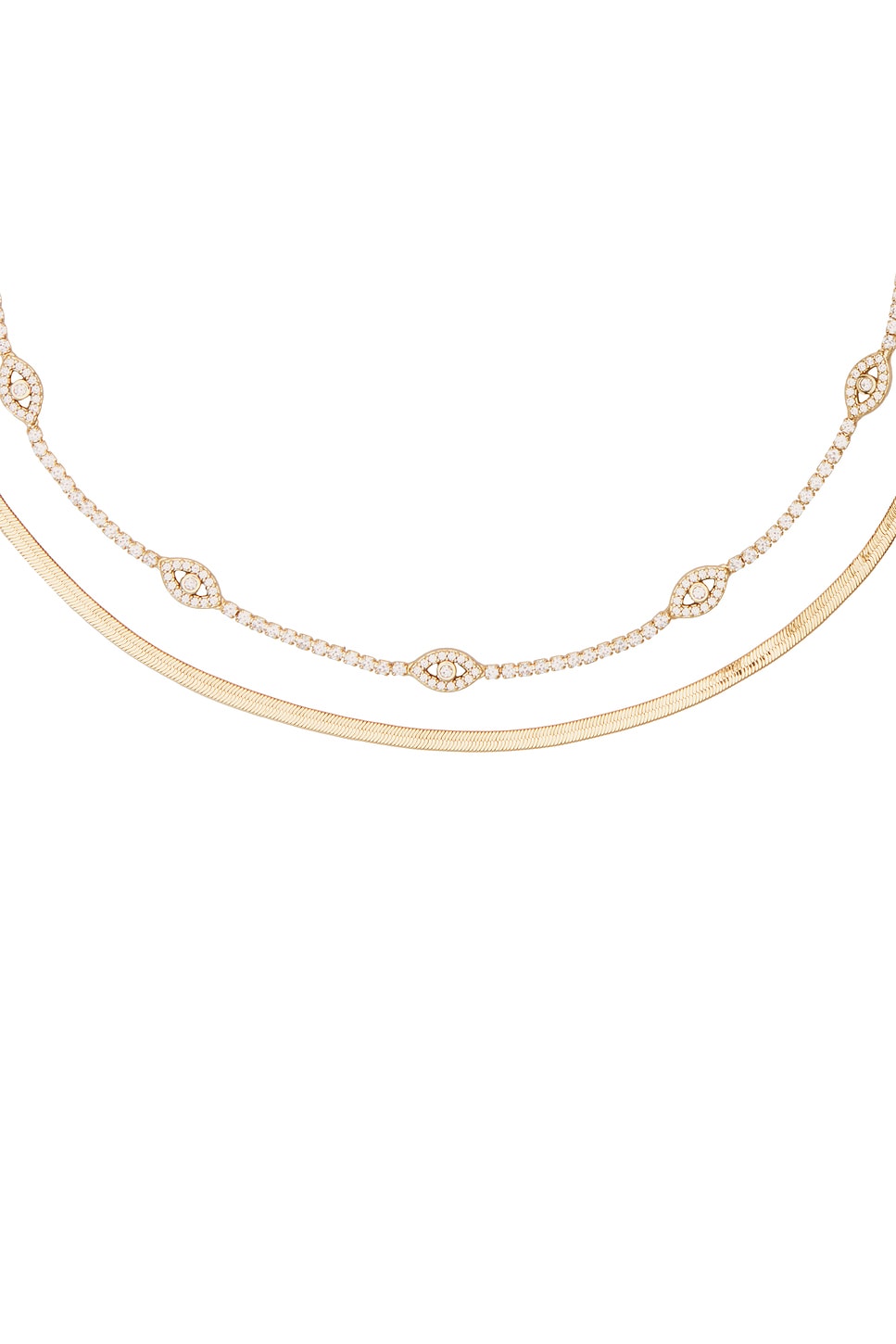 Evil Eye Necklace Set