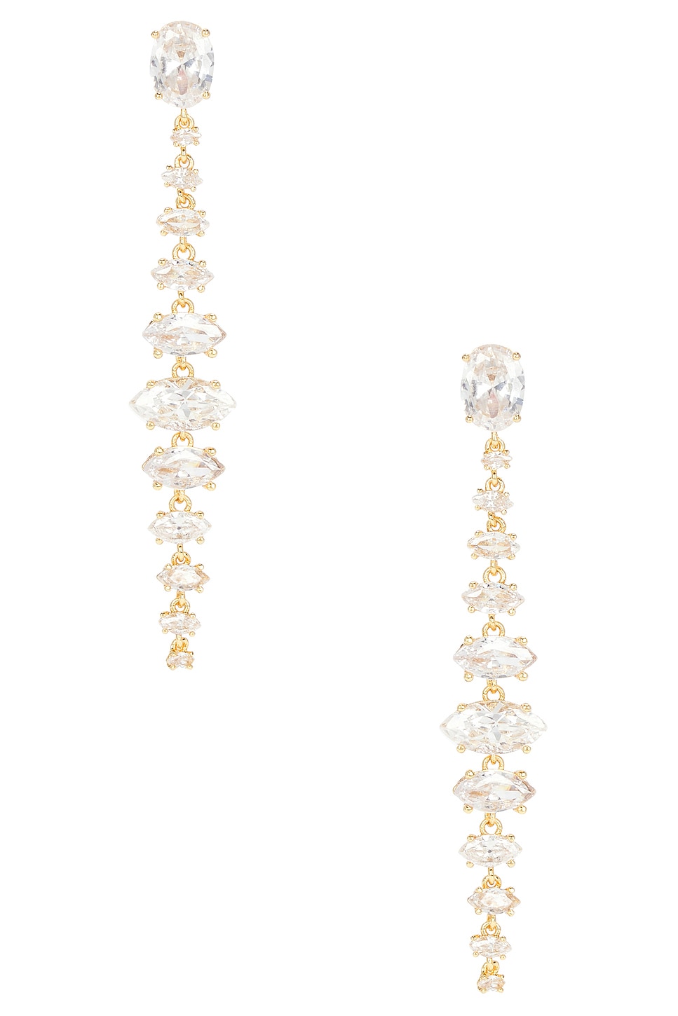 Diamond Drop Earrings