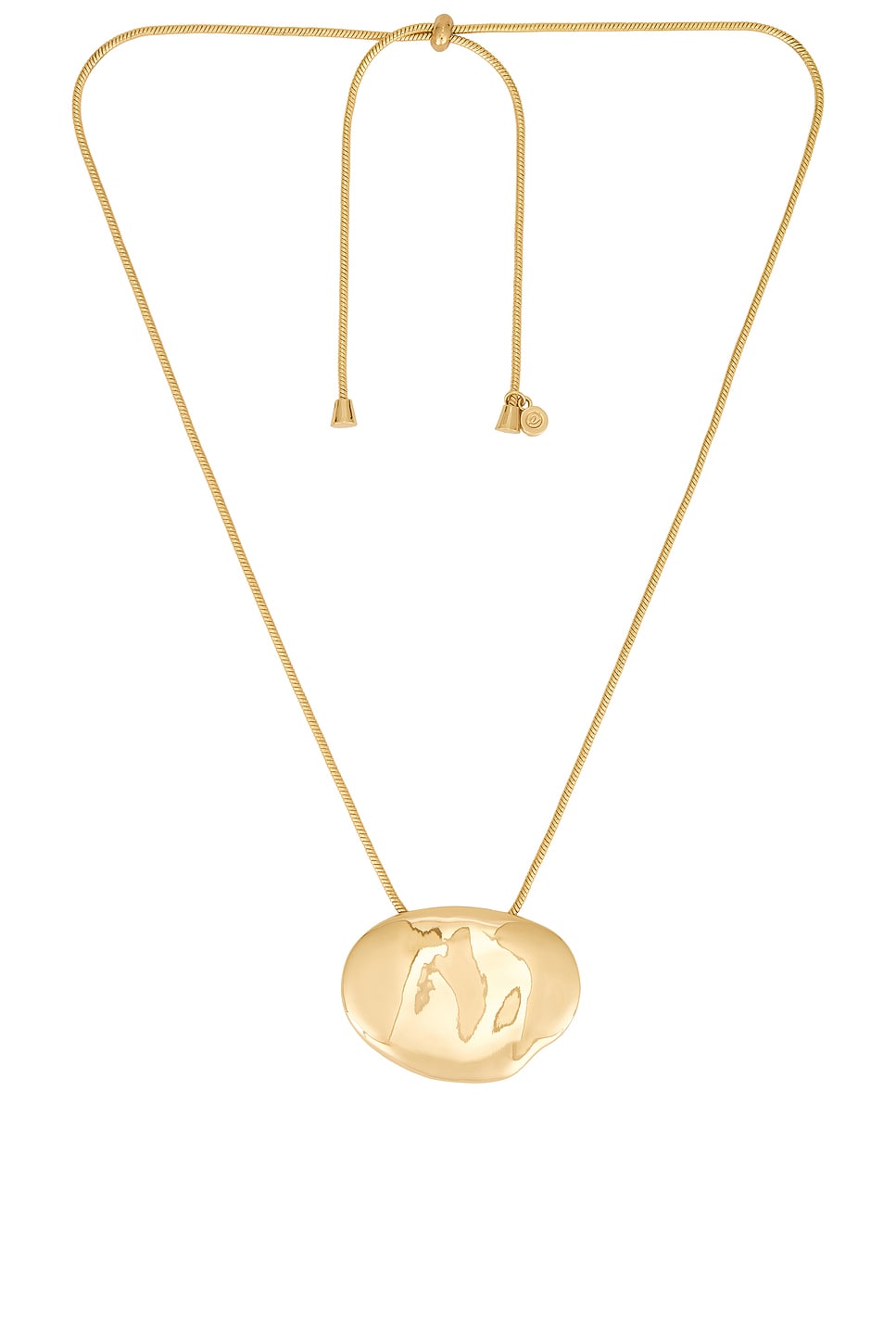 Molten Metal Collar Necklace