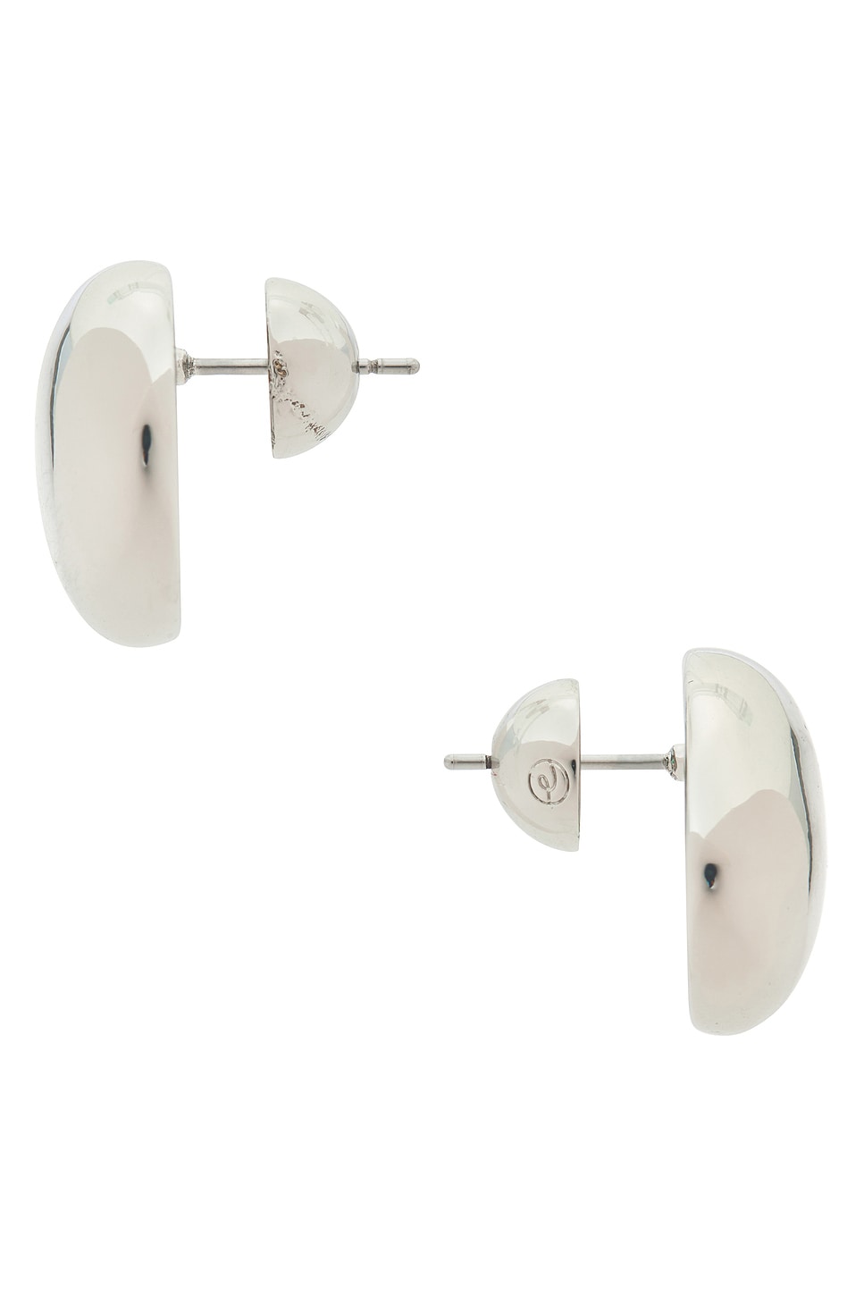Polished Pebble Stud Earrings