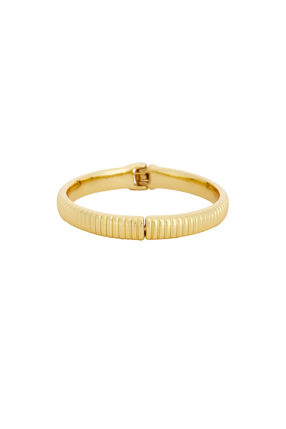 Ribbed Stacking Bangle Bracelet