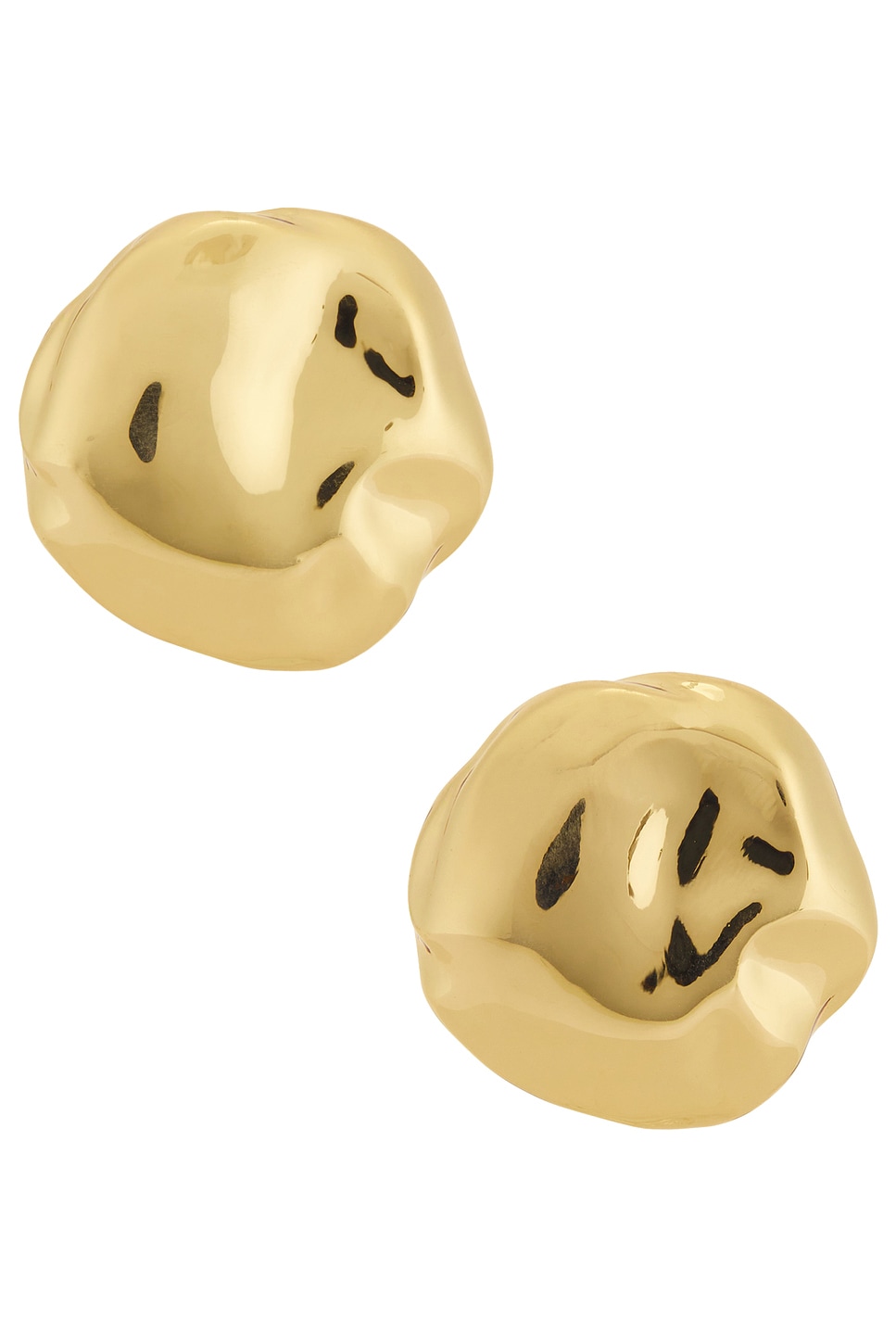 Molten Spheres Large Stud Earrings