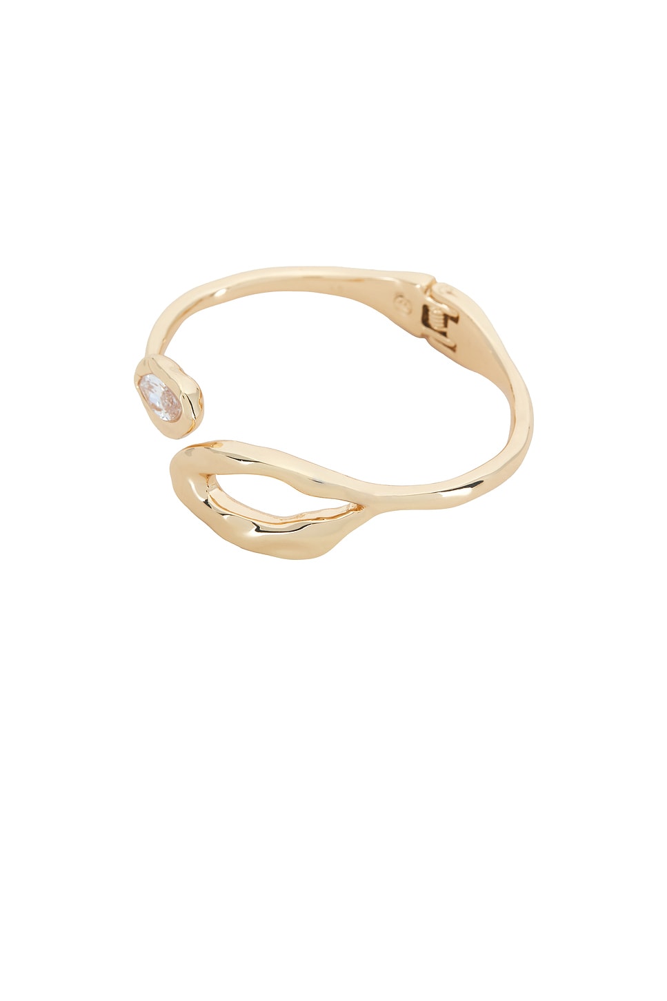 Molten Marquise Cuff Bracelet