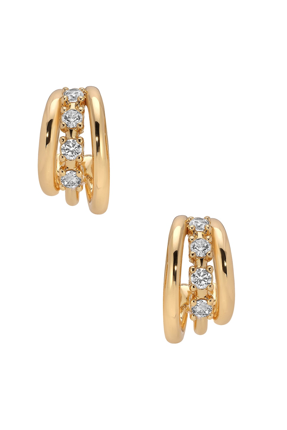 Mini Gleam Hoop Earrings