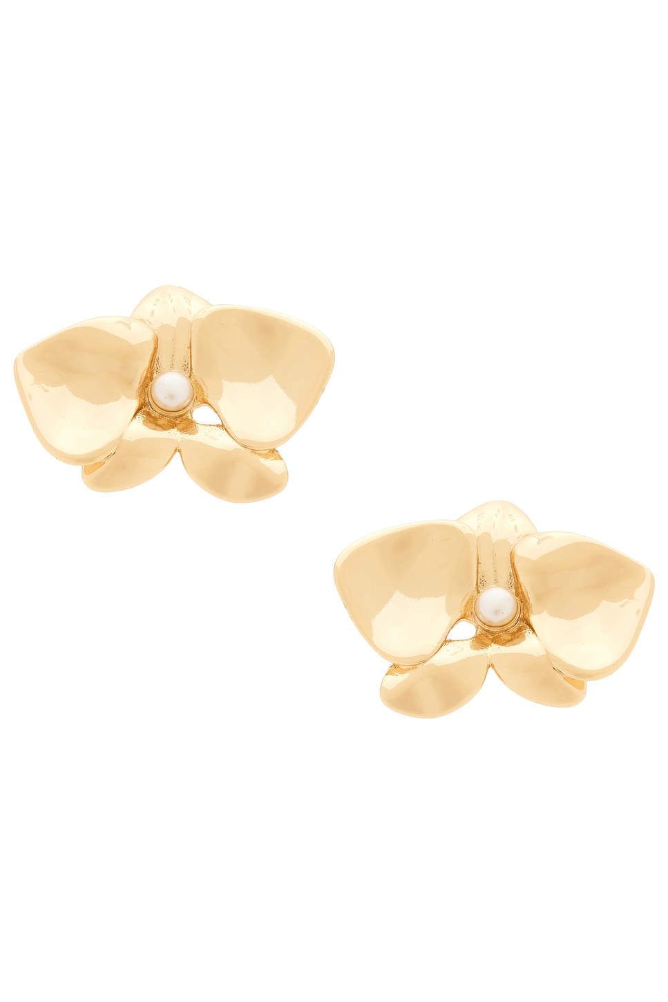 Pearl Blossom Stud Earrings