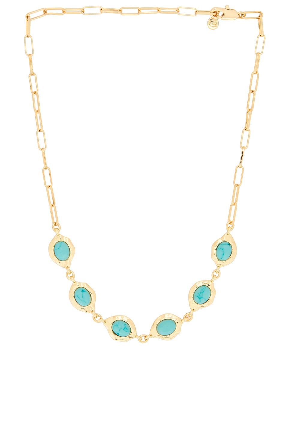 Molten Turquoise Necklace