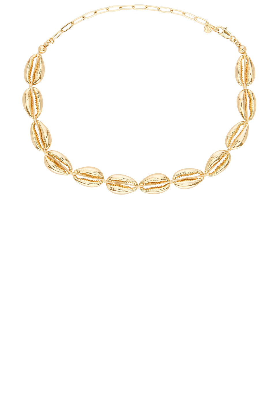 Cowrie Plated Necklace