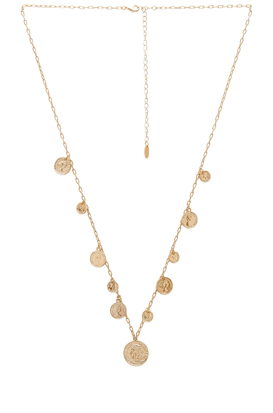 revolve coin necklace