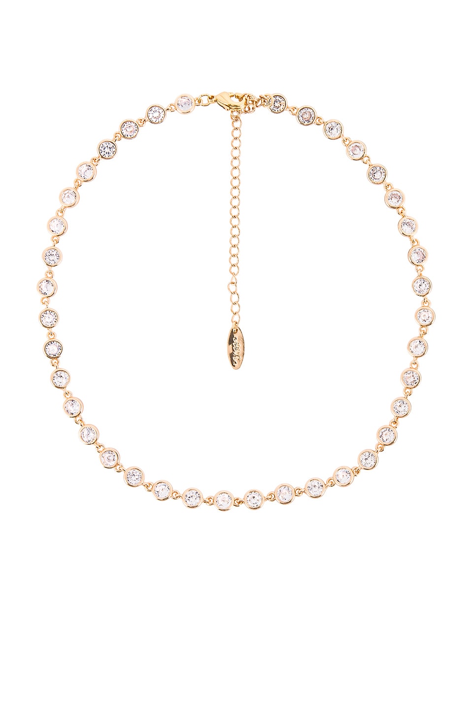 Ettika CZ Choker in Gold | REVOLVE