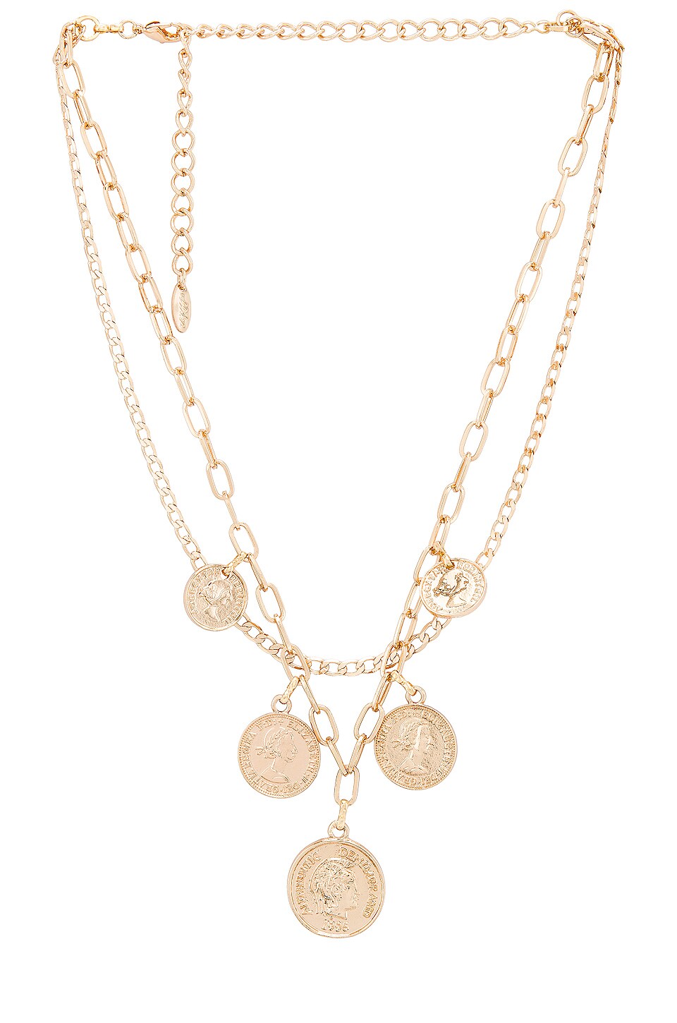 revolve coin necklace