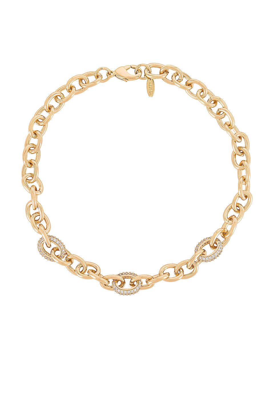 Ettika Chunky Link Necklace in Gold 