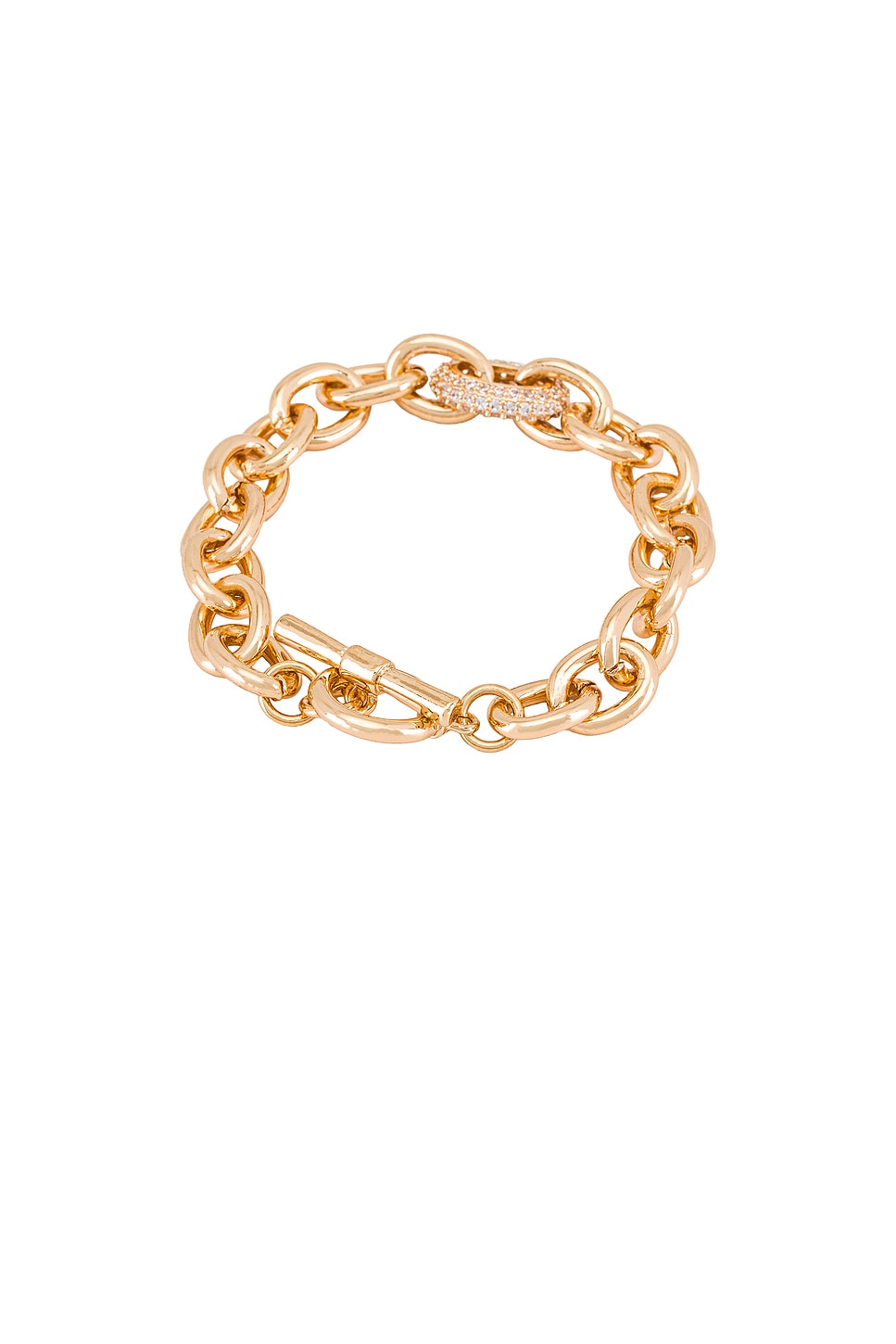 Ettika Toggle Bracelet in Gold