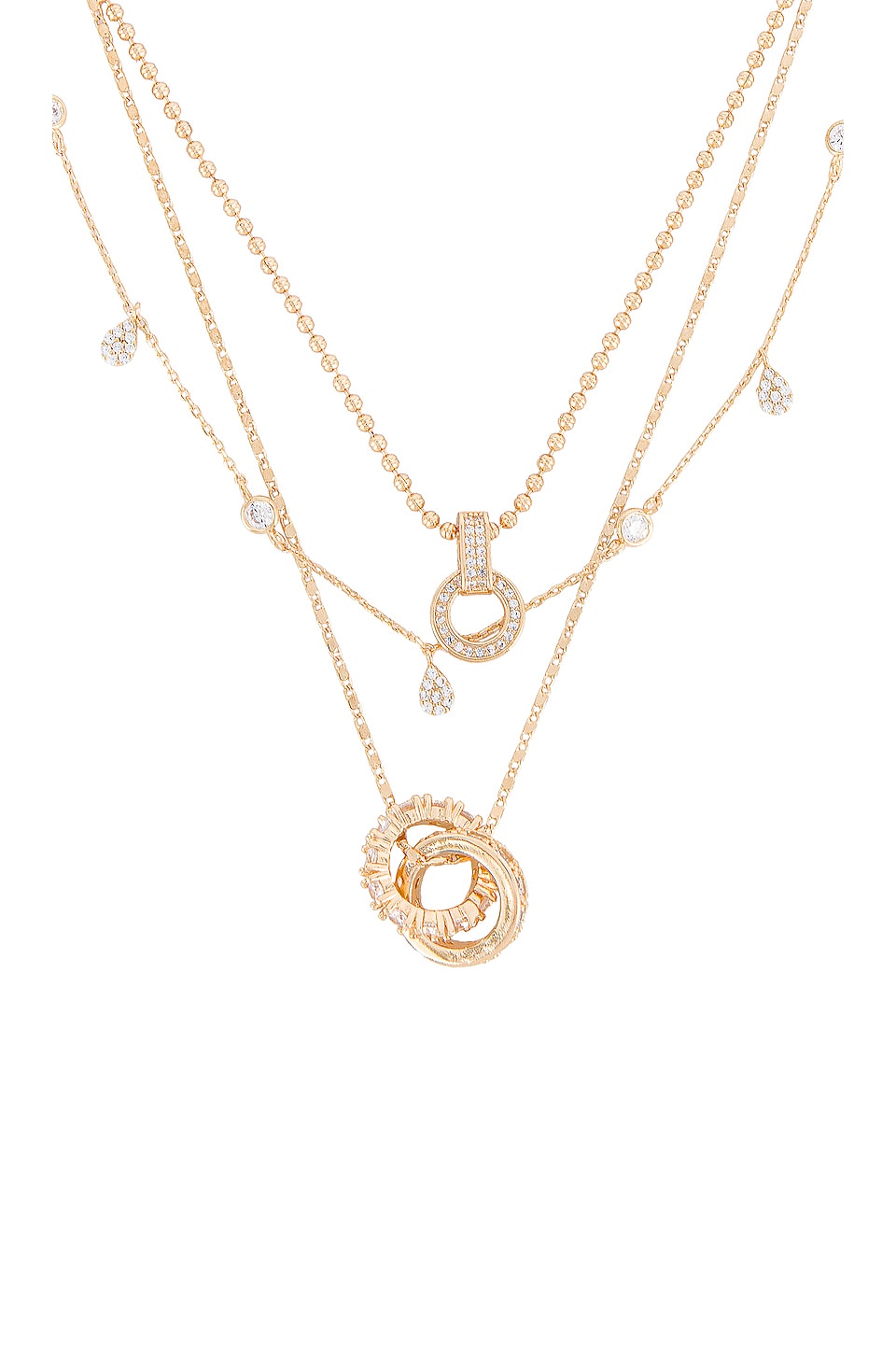 Layered Pendant Necklace