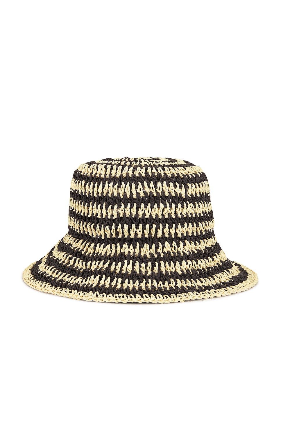 Eugenia Kim Jonah Bucket Hat in Natural & Black | REVOLVE display picture 1