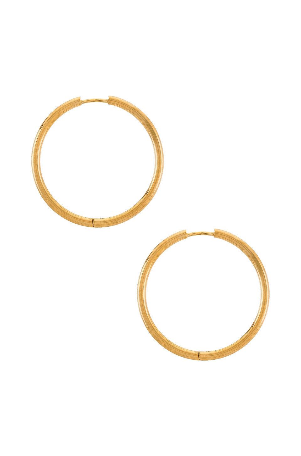 Ellie Vail Klara Medium Hoop Earring in Gold