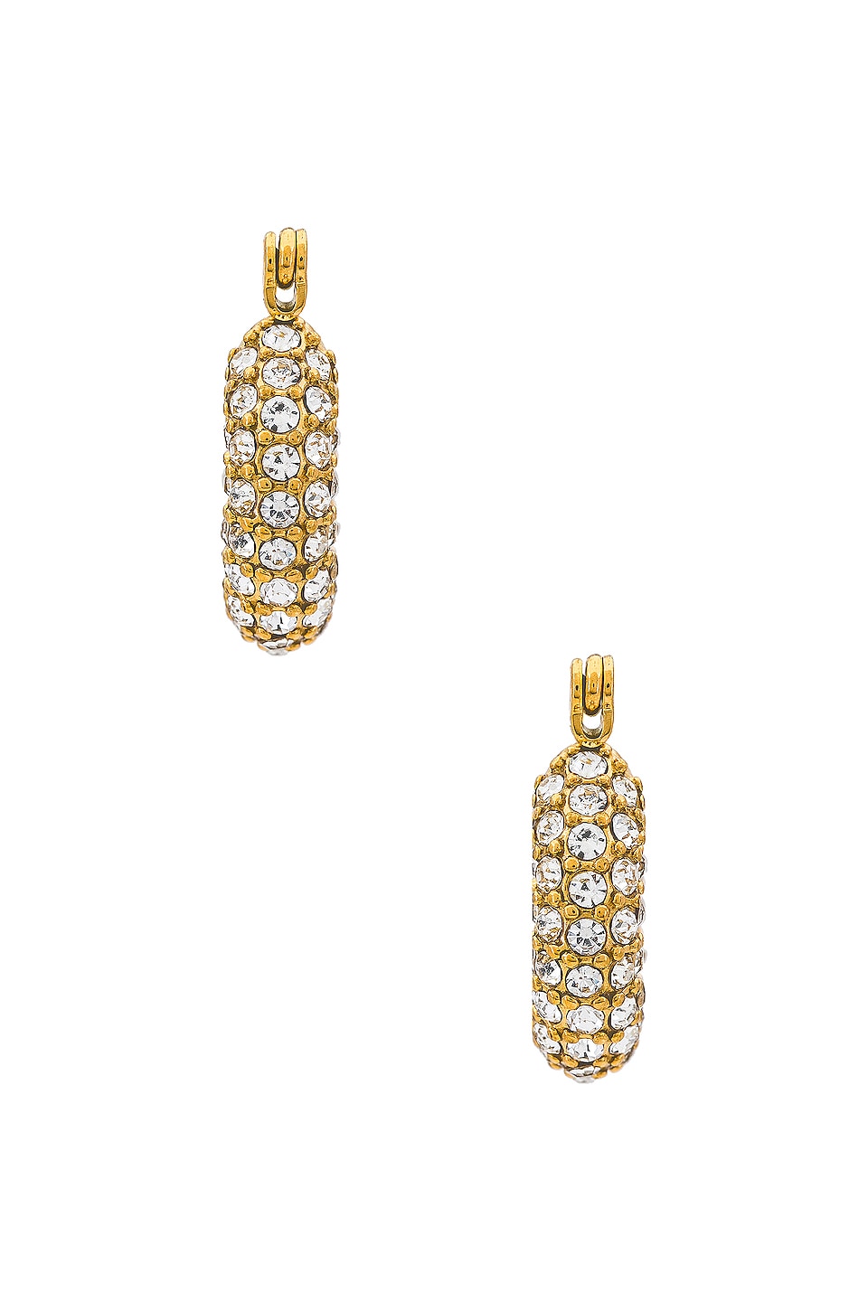Ellie Vail Nella Fish Scale Medium Hoop Earring